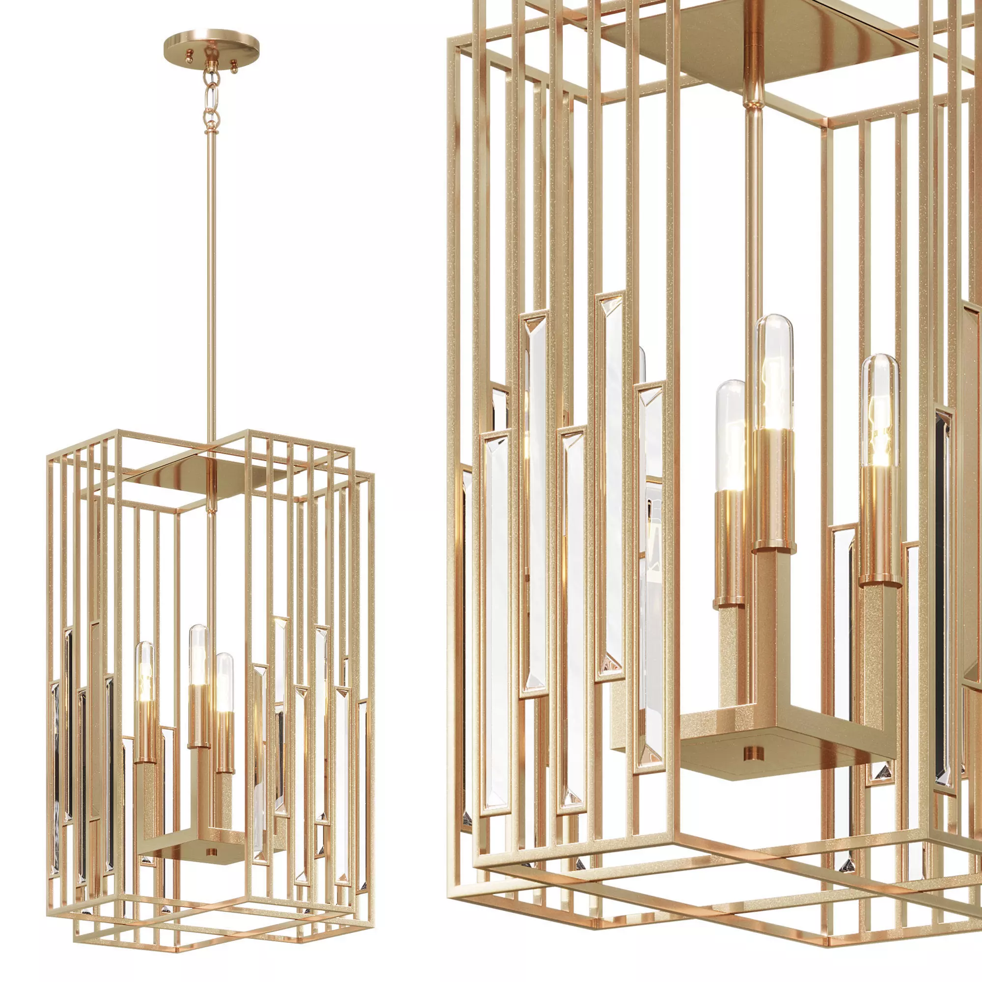 Ruxton Hall Pendant by lightology 3D model_0