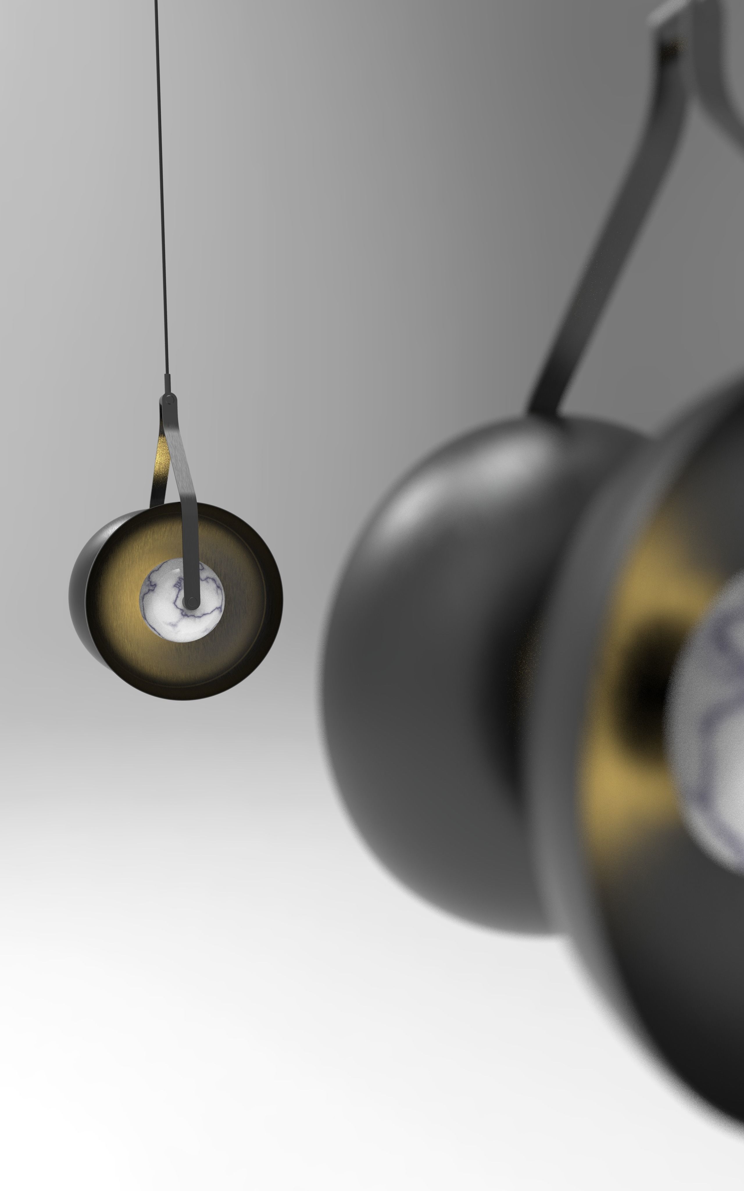 Black Hole COLLECTION  PENDANT LAMP NO01 3D model_12