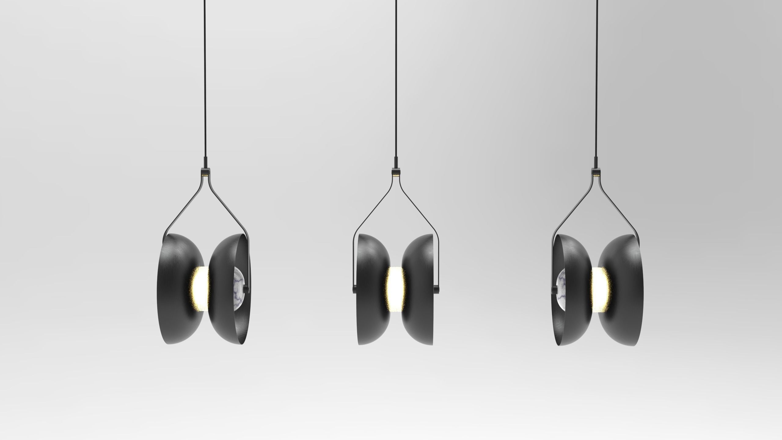 Black Hole COLLECTION  PENDANT LAMP NO01 3D model_7