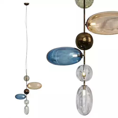 TOPAZ chandelier by Cattelanitalia