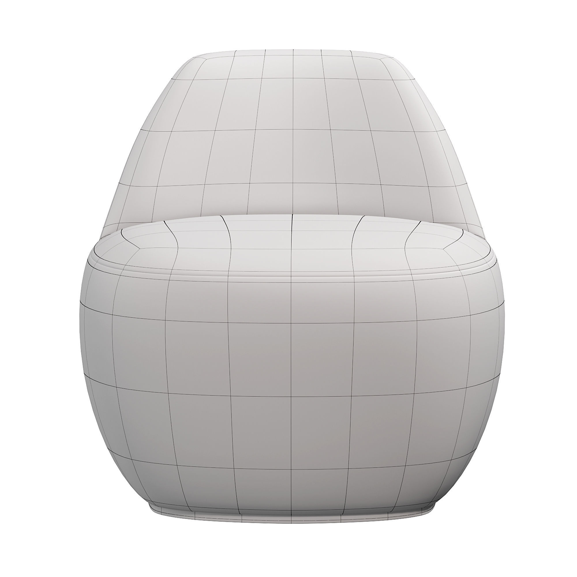 Calonia swivel chair by Dmitriyco 3D model_3