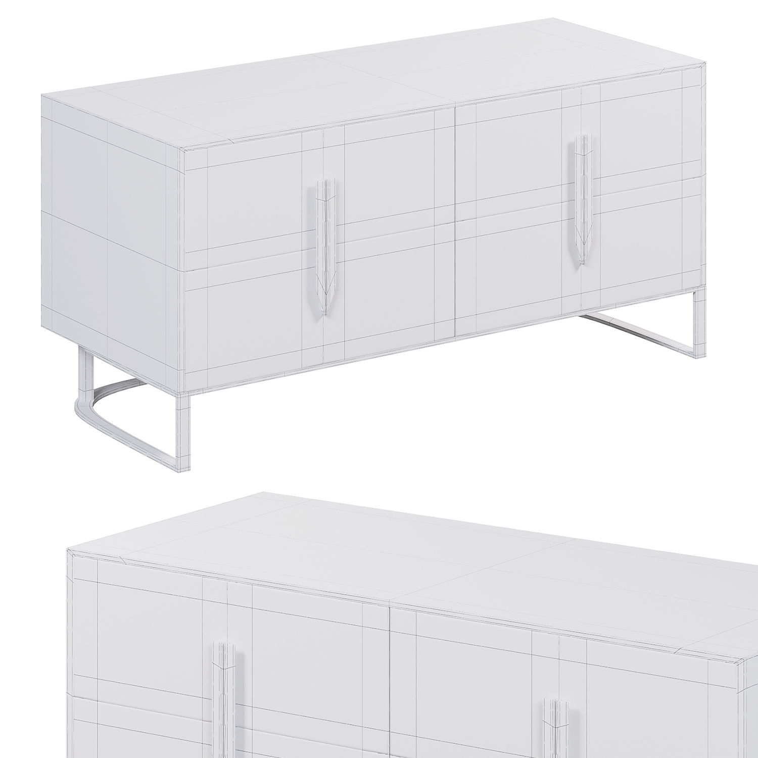 Kats sideboard by Vicalhome 3D model_2