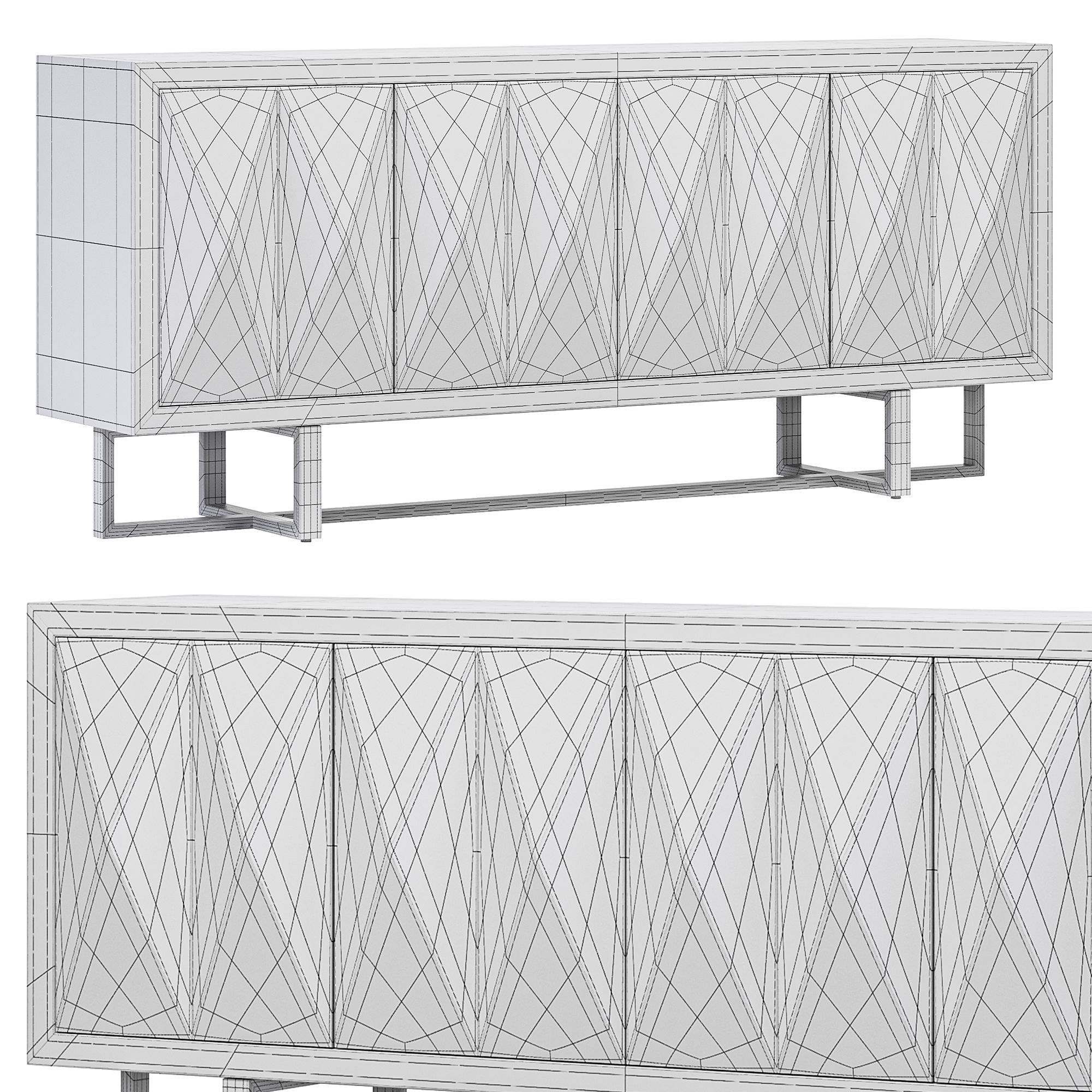 MOLLN SIDEBOARD by Vicalhome 3D model_2