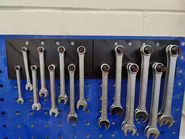 Ring Spanner Pegs 3D print model