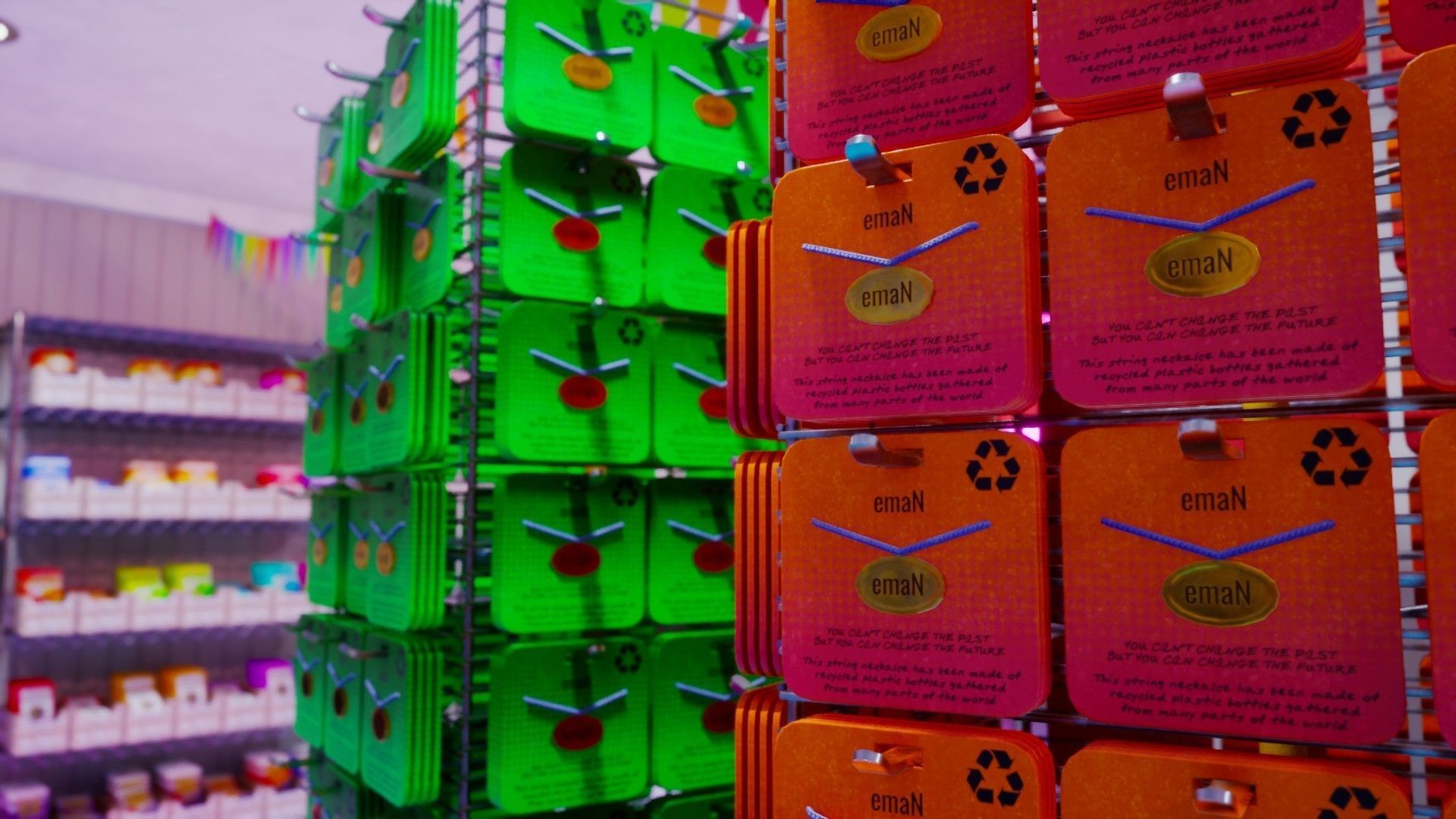 Candy and Toy Store Low-poly 3D model_9