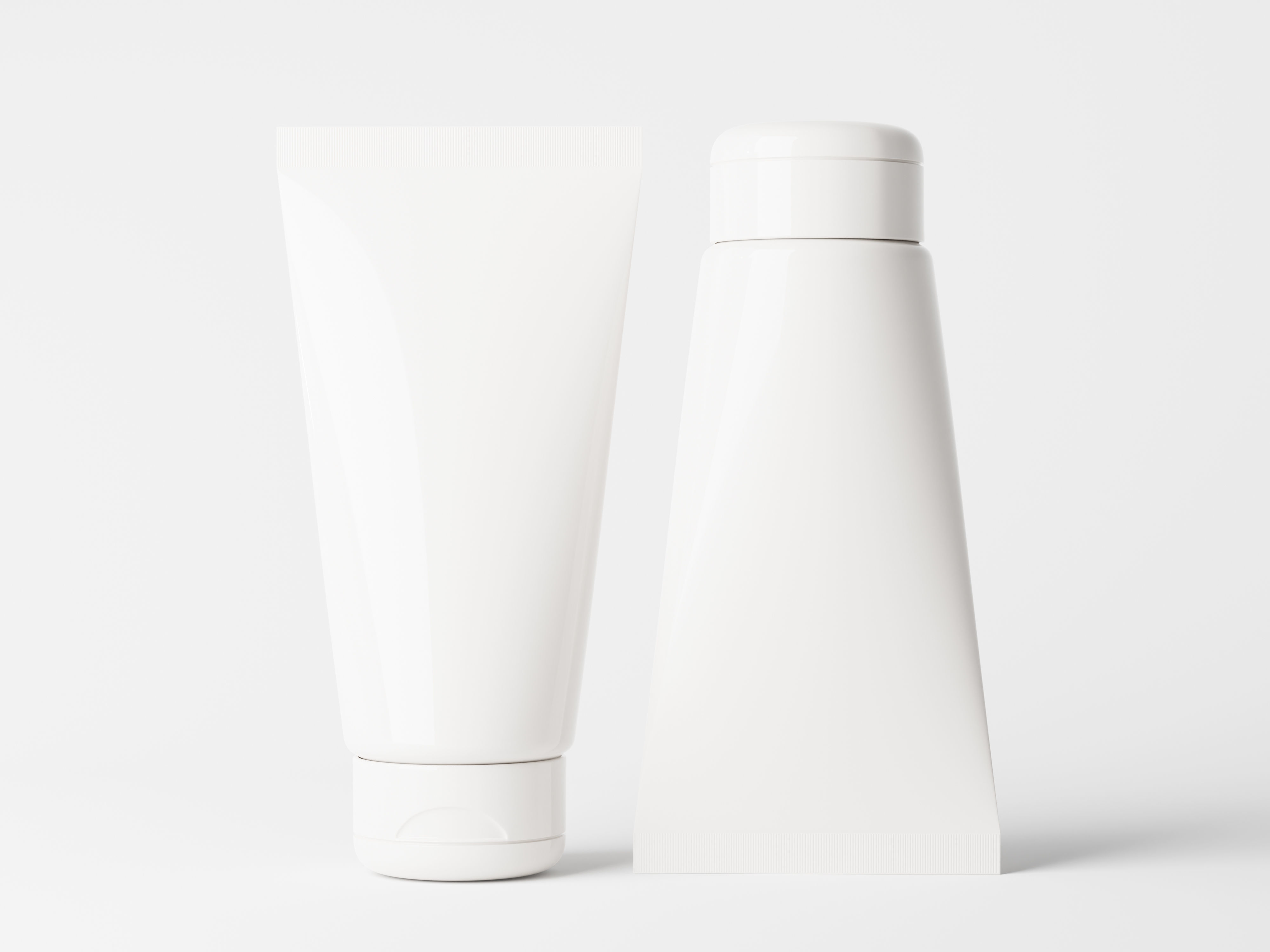 Cosmetic Tube Packaging Low-poly 3D model_3