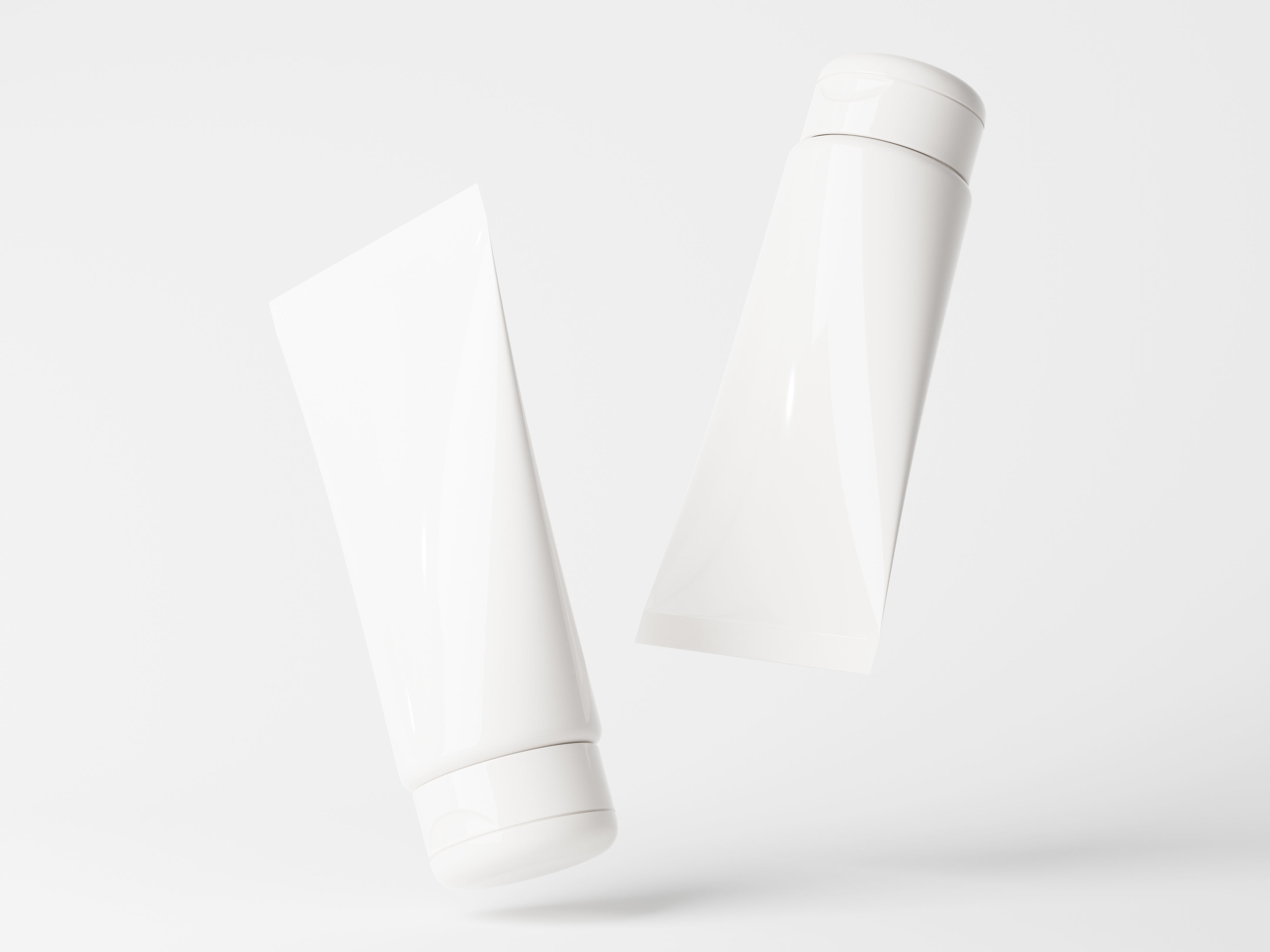 Cosmetic Tube Packaging Low-poly 3D model_4
