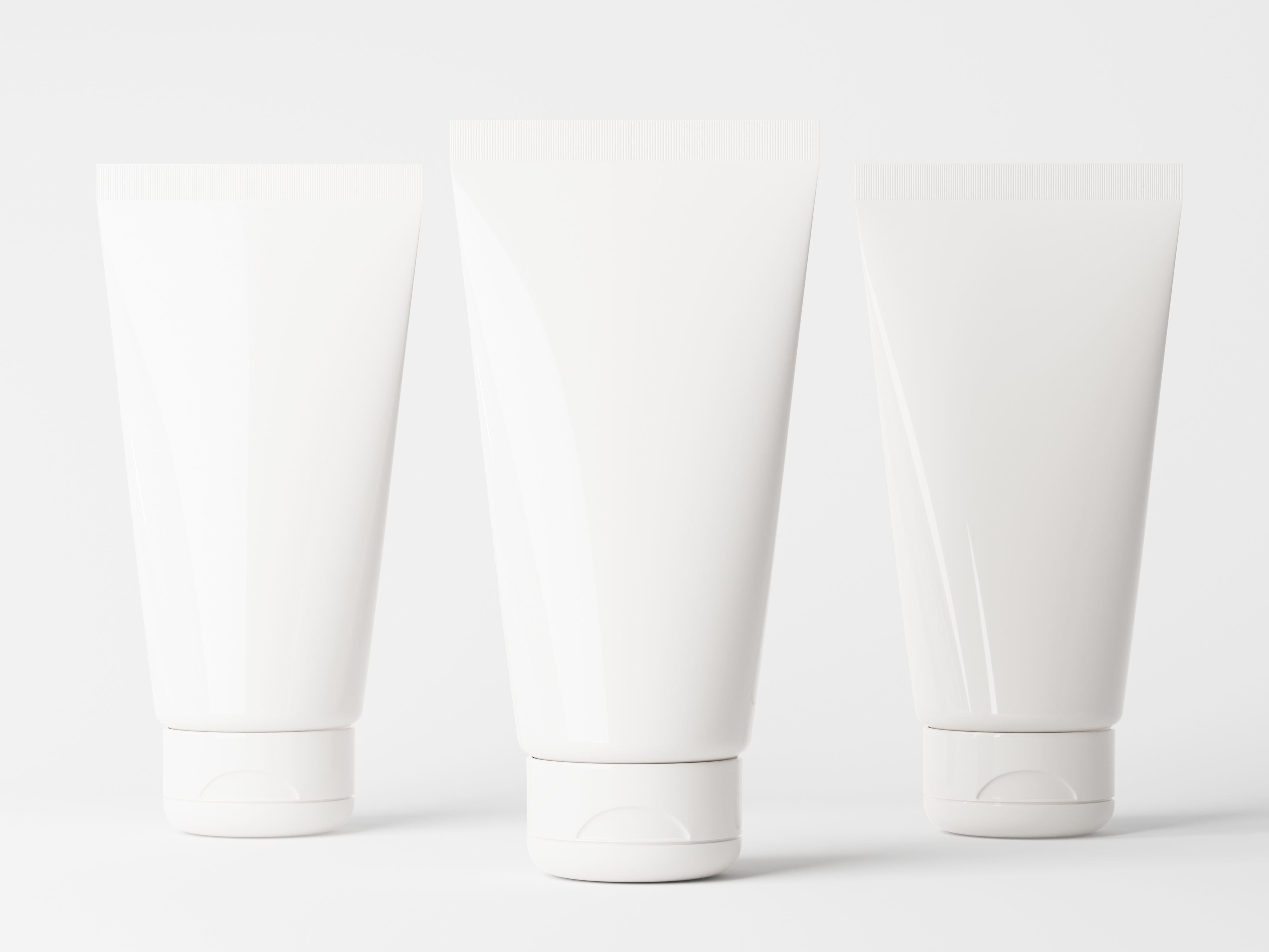 Cosmetic Tube Packaging Low-poly 3D model_1