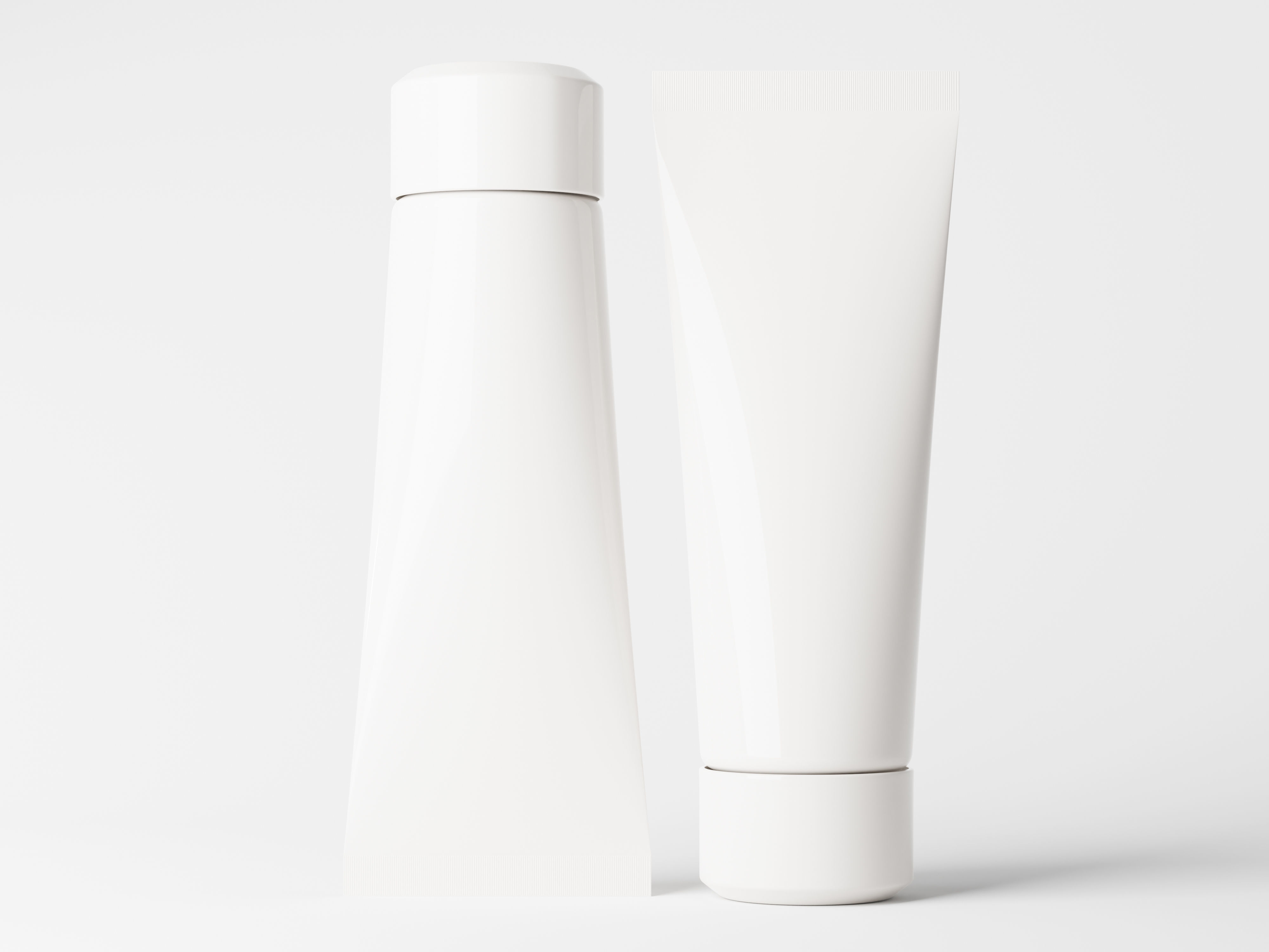 Cosmetic Tube Packaging Low-poly 3D model_2