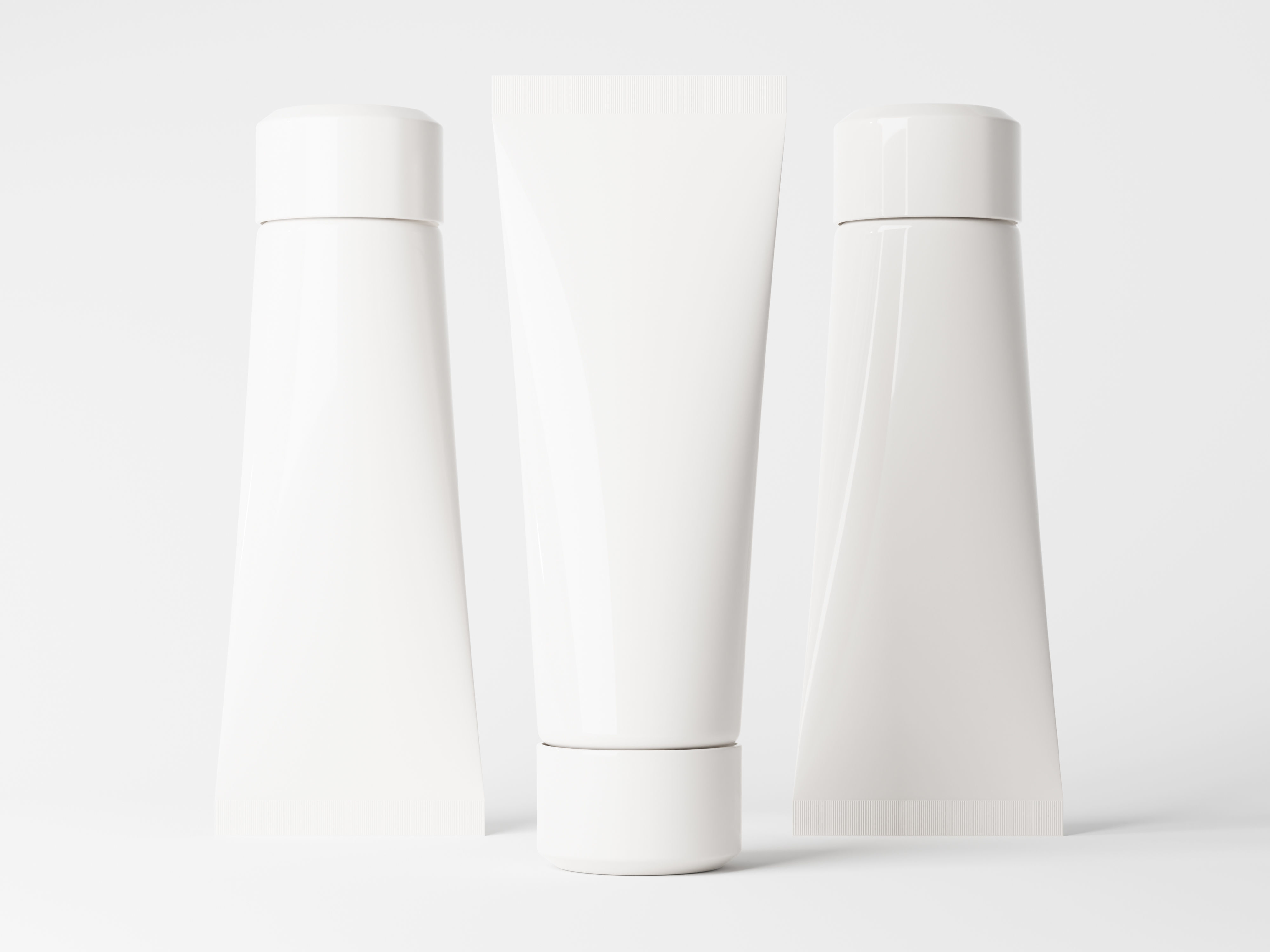 Cosmetic Tube Packaging Low-poly 3D model_3