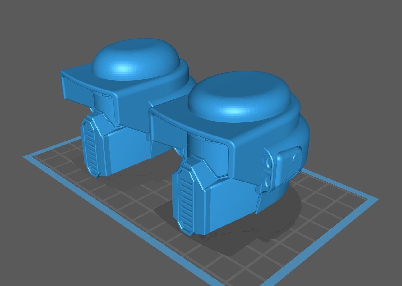 Imperial Storm Commando Helmet for sixth scale custom figures 3D print model_7