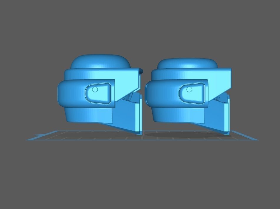 Imperial Storm Commando Helmet for sixth scale custom figures 3D print model_4