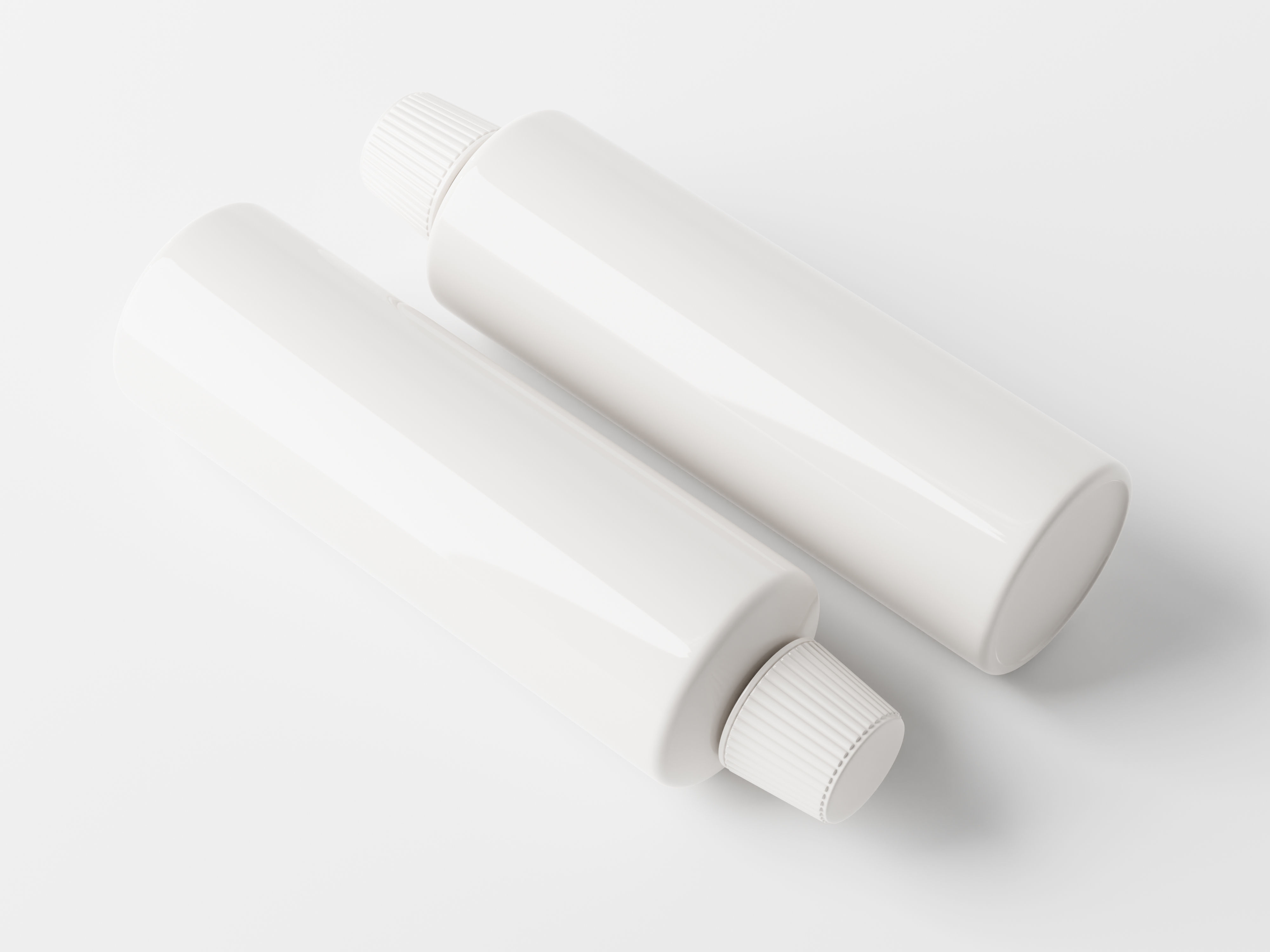 Cosmetic Bottle Packaging Low-poly 3D model_6