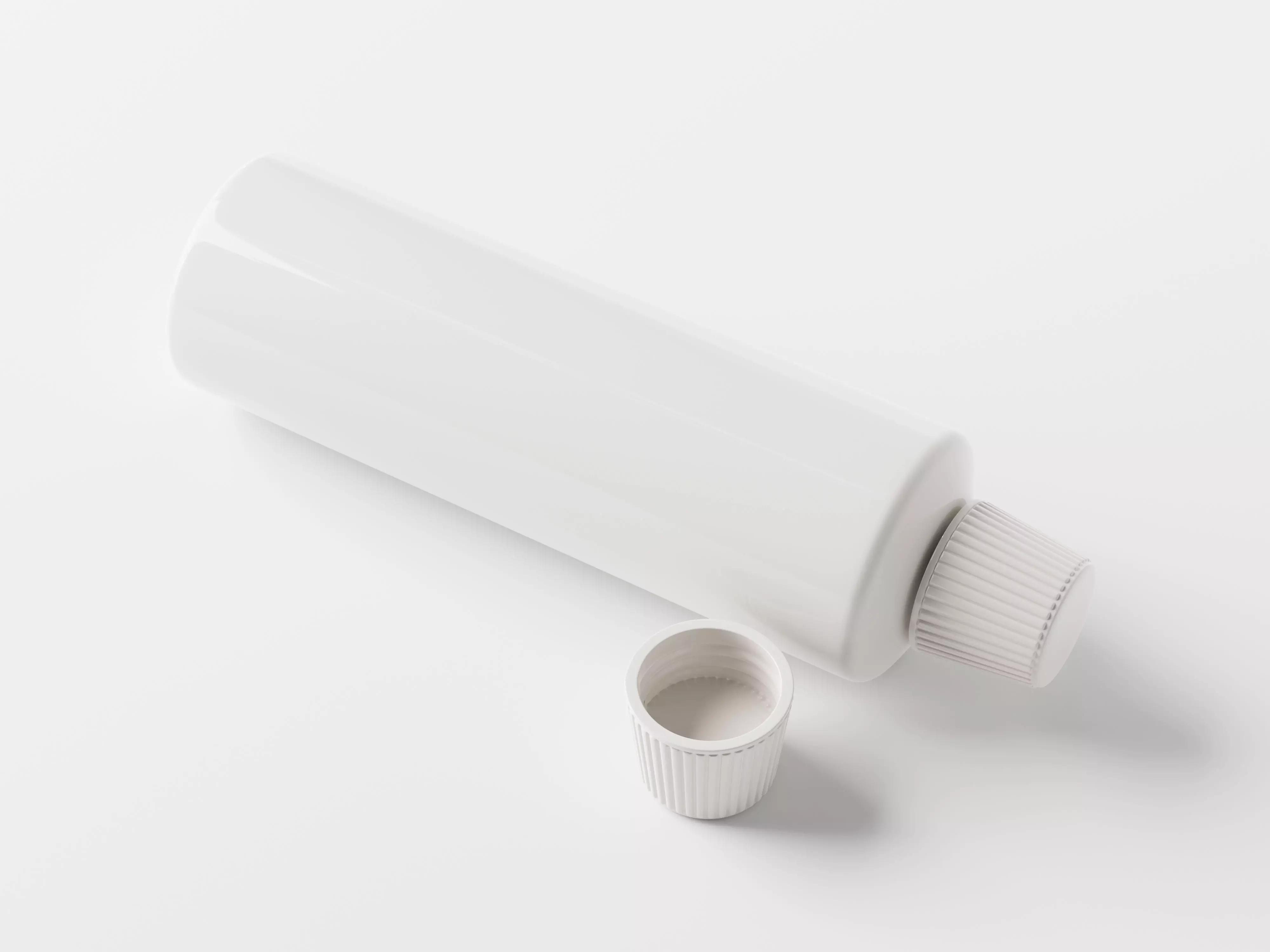 Cosmetic Bottle Packaging Low-poly 3D model_0