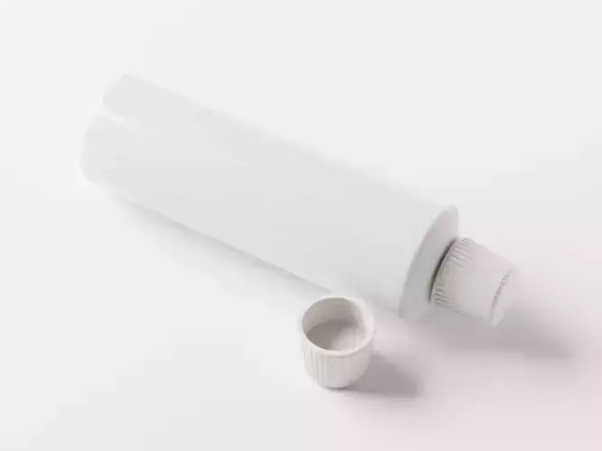 Cosmetic Bottle Packaging Low-poly 3D model