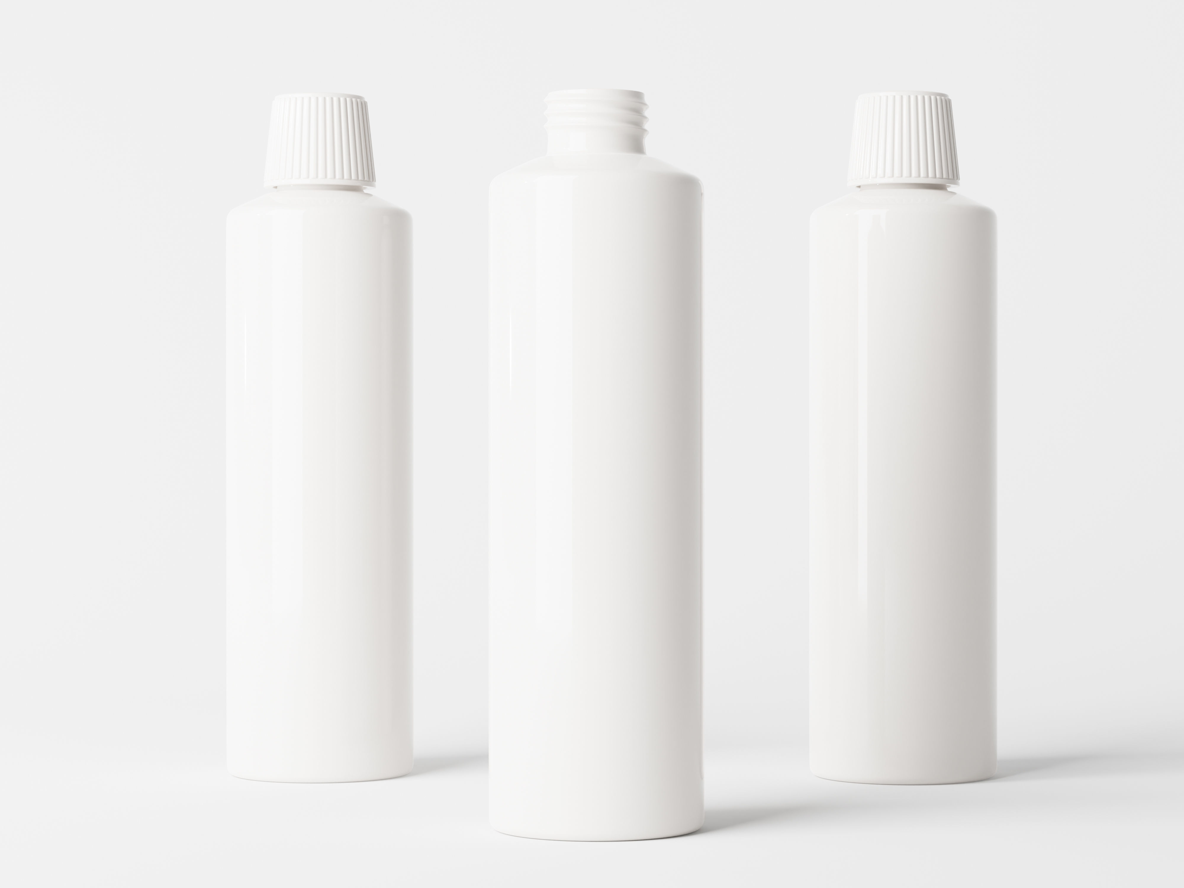 Cosmetic Bottle Packaging Low-poly 3D model_4