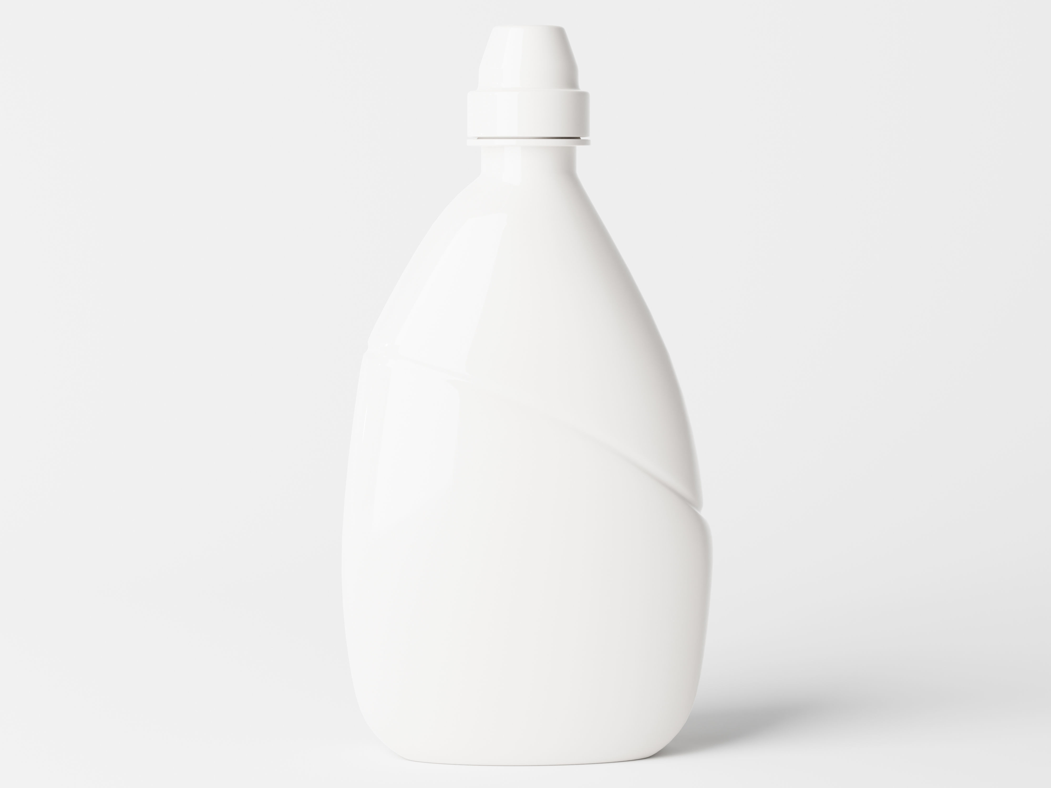 Cleaning Product Bottle Packaging Low-poly 3D model_1
