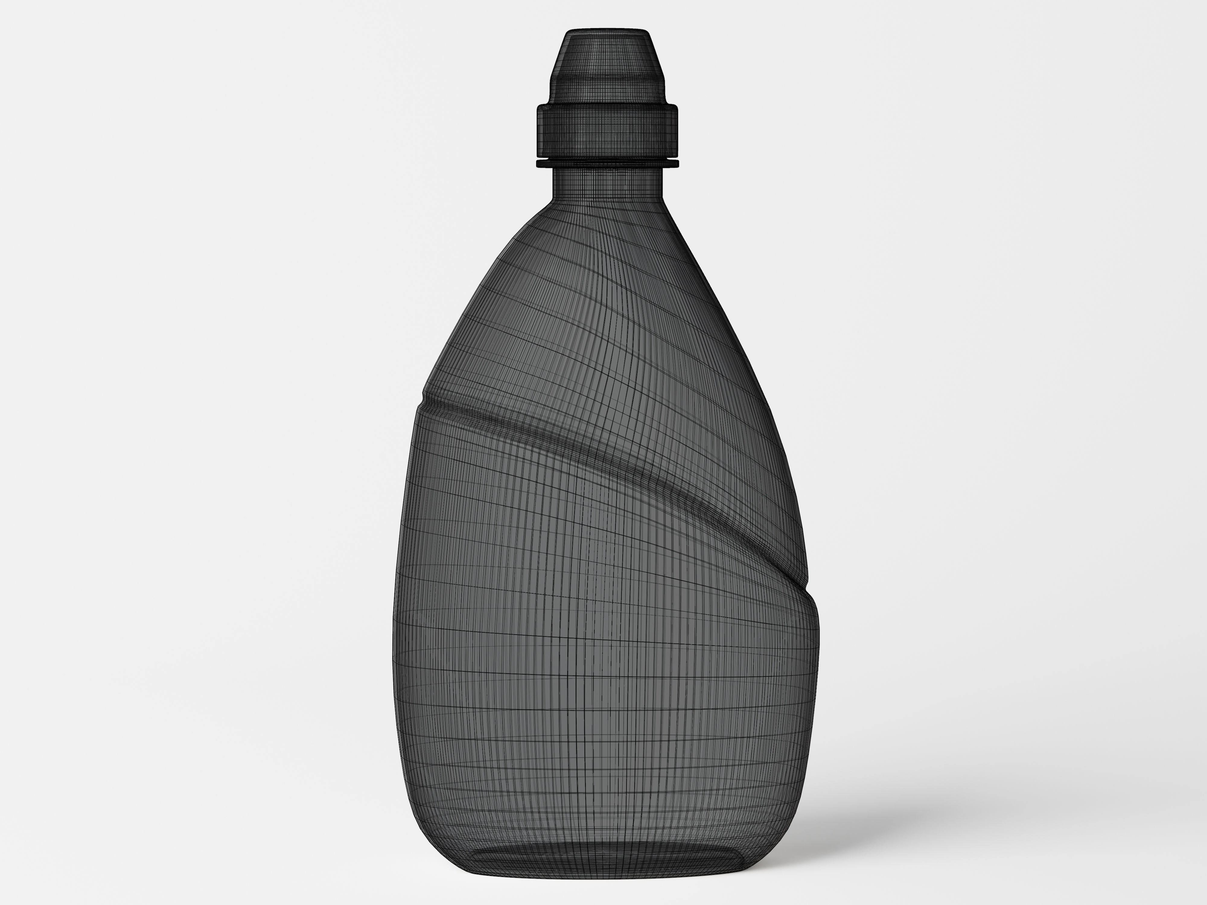 Cleaning Product Bottle Packaging Low-poly 3D model_8