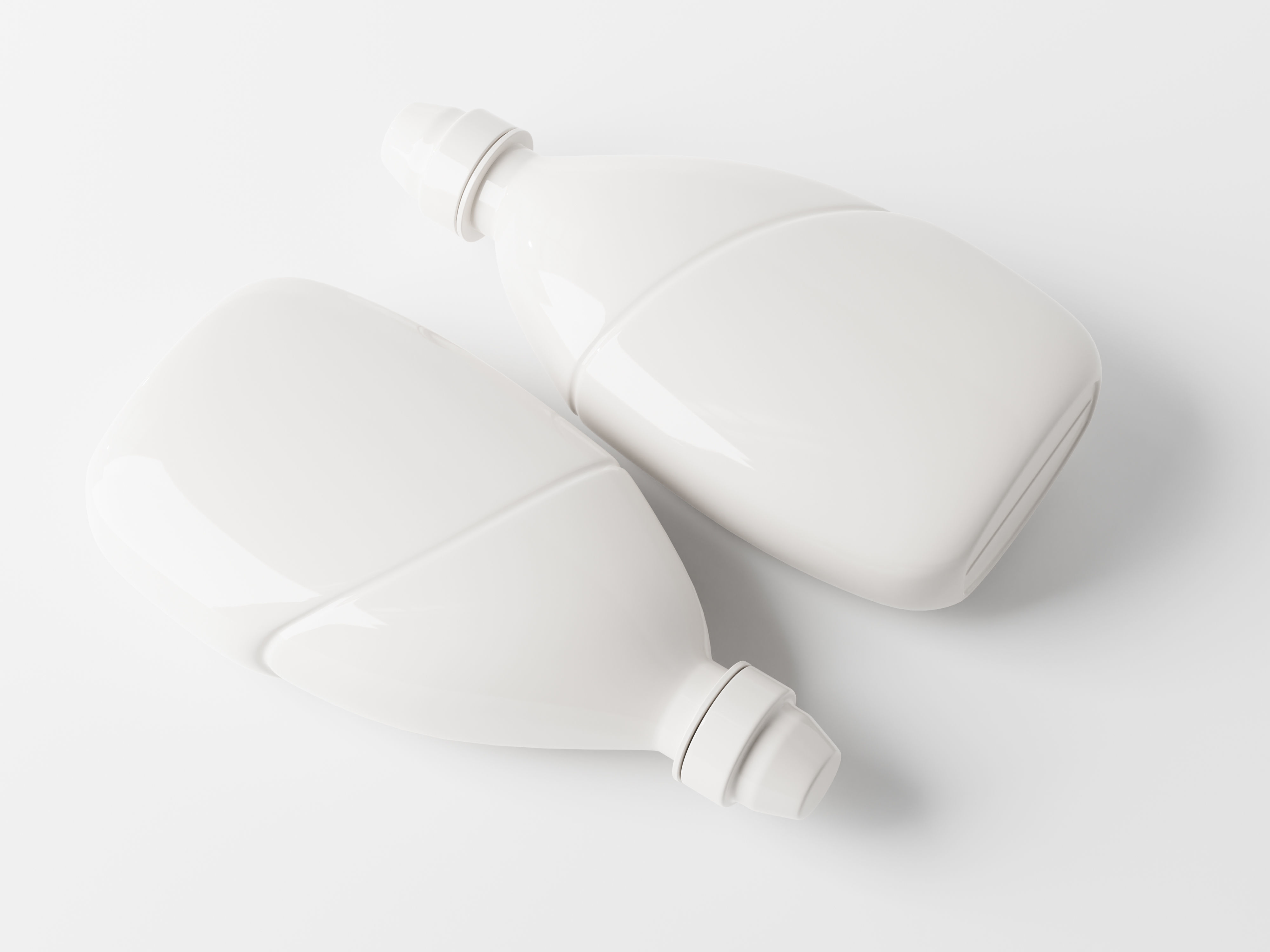 Cleaning Product Bottle Packaging Low-poly 3D model_6