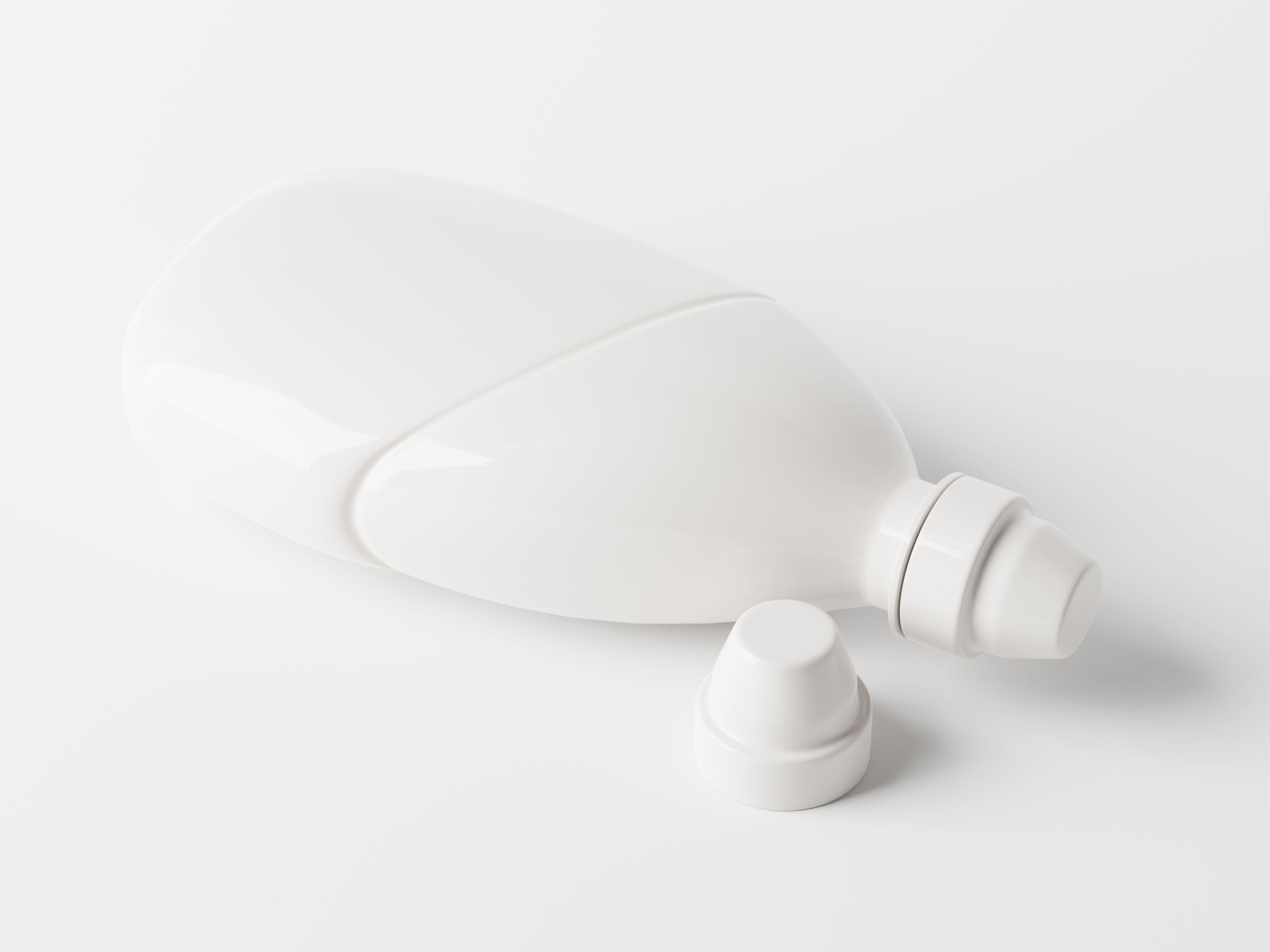 Cleaning Product Bottle Packaging Low-poly 3D model_5