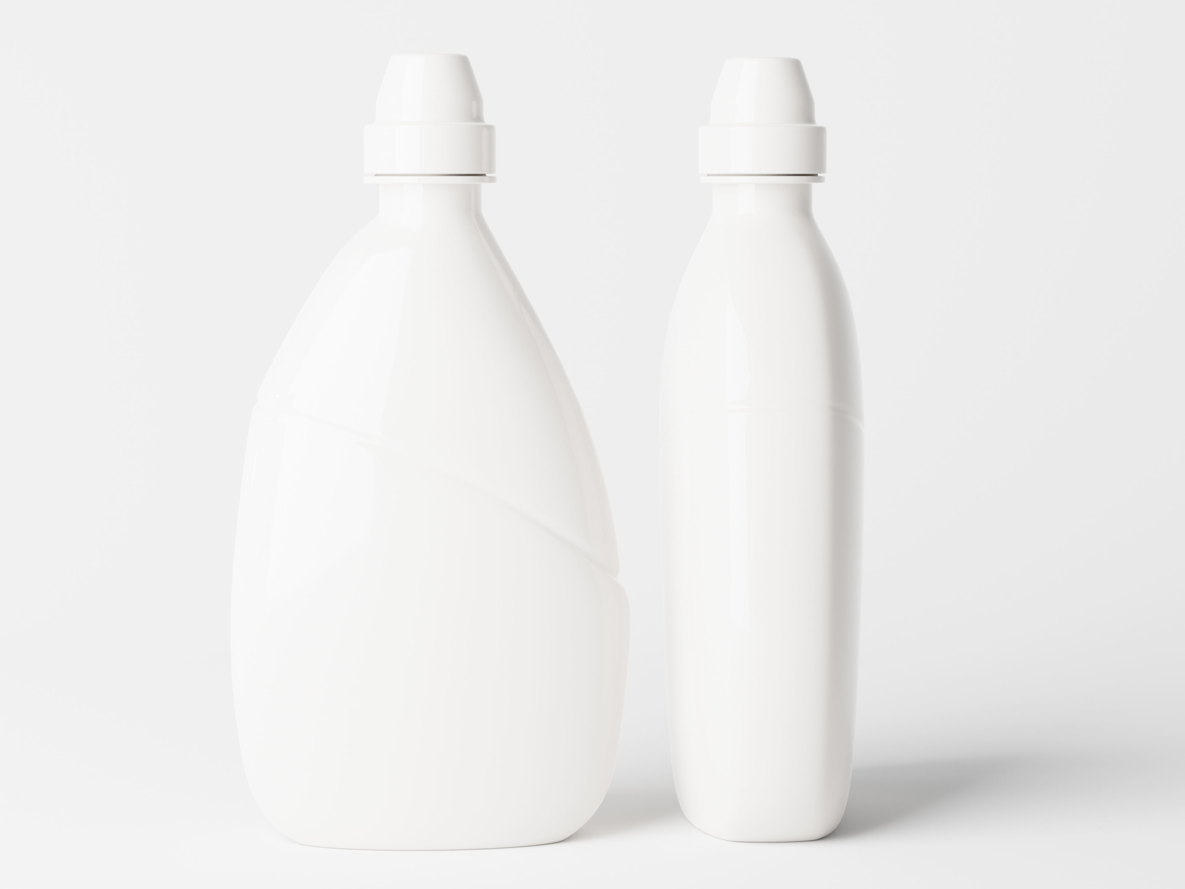 Cleaning Product Bottle Packaging Low-poly 3D model_4