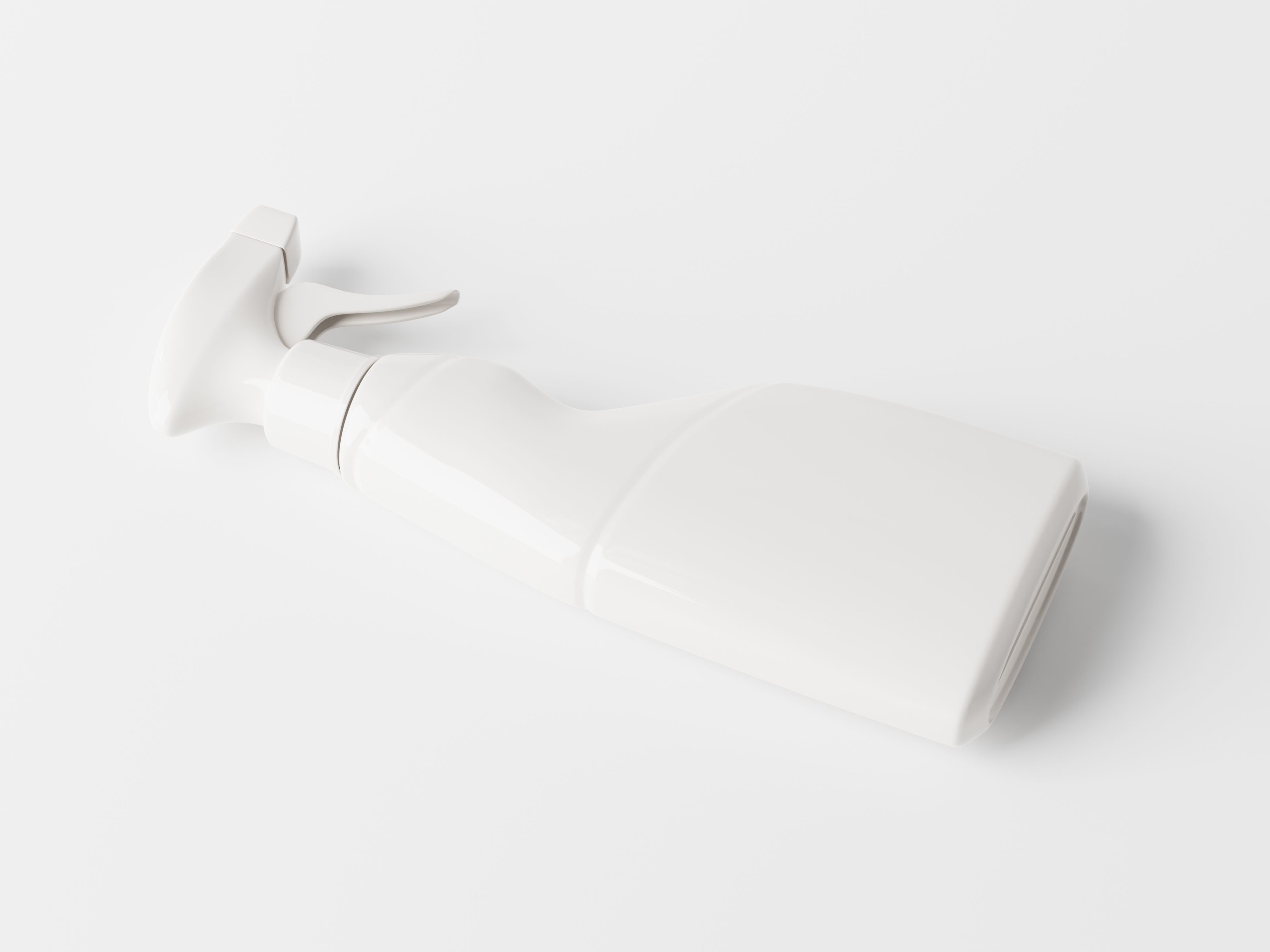 Cleaning Product Spray Bottle Packaging Low-poly 3D model_5