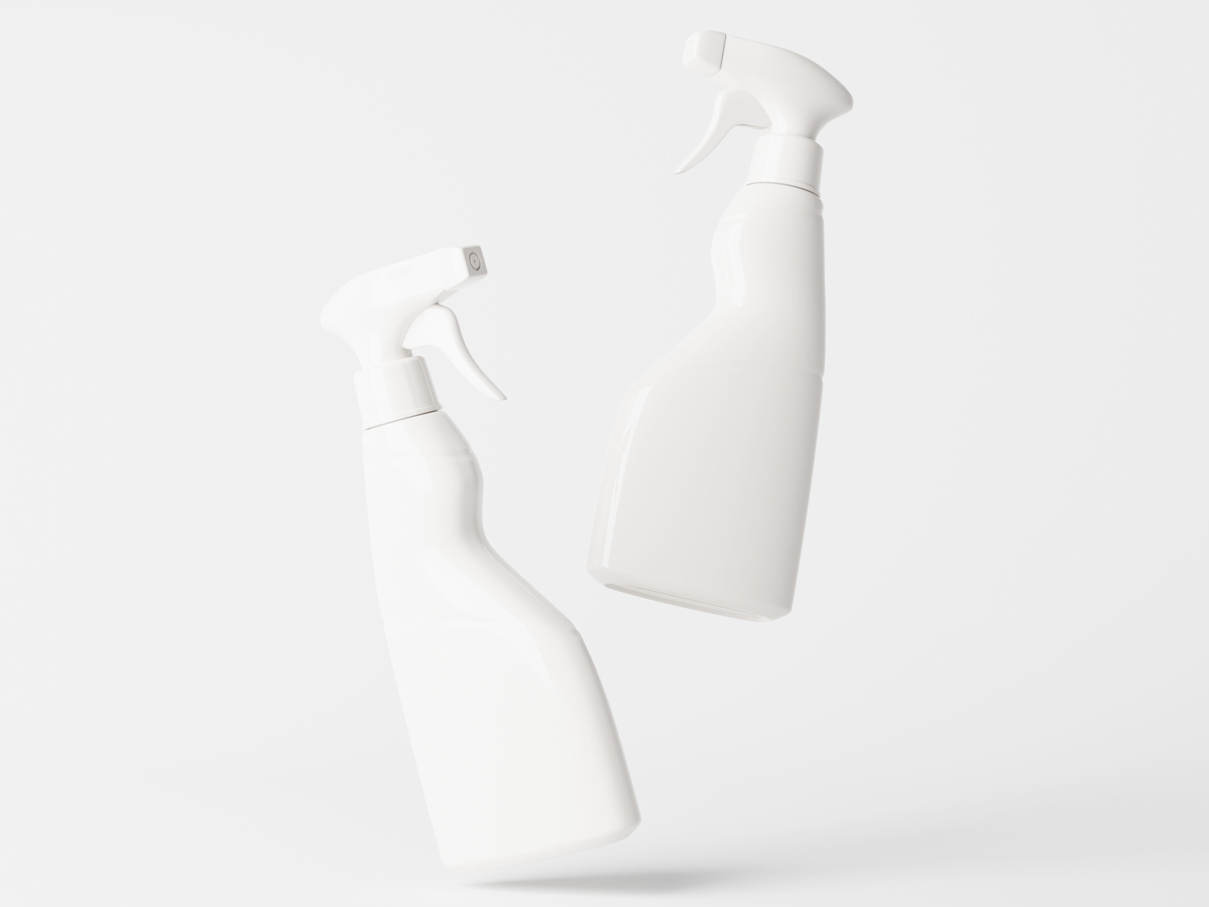 Cleaning Product Spray Bottle Packaging Low-poly 3D model_4