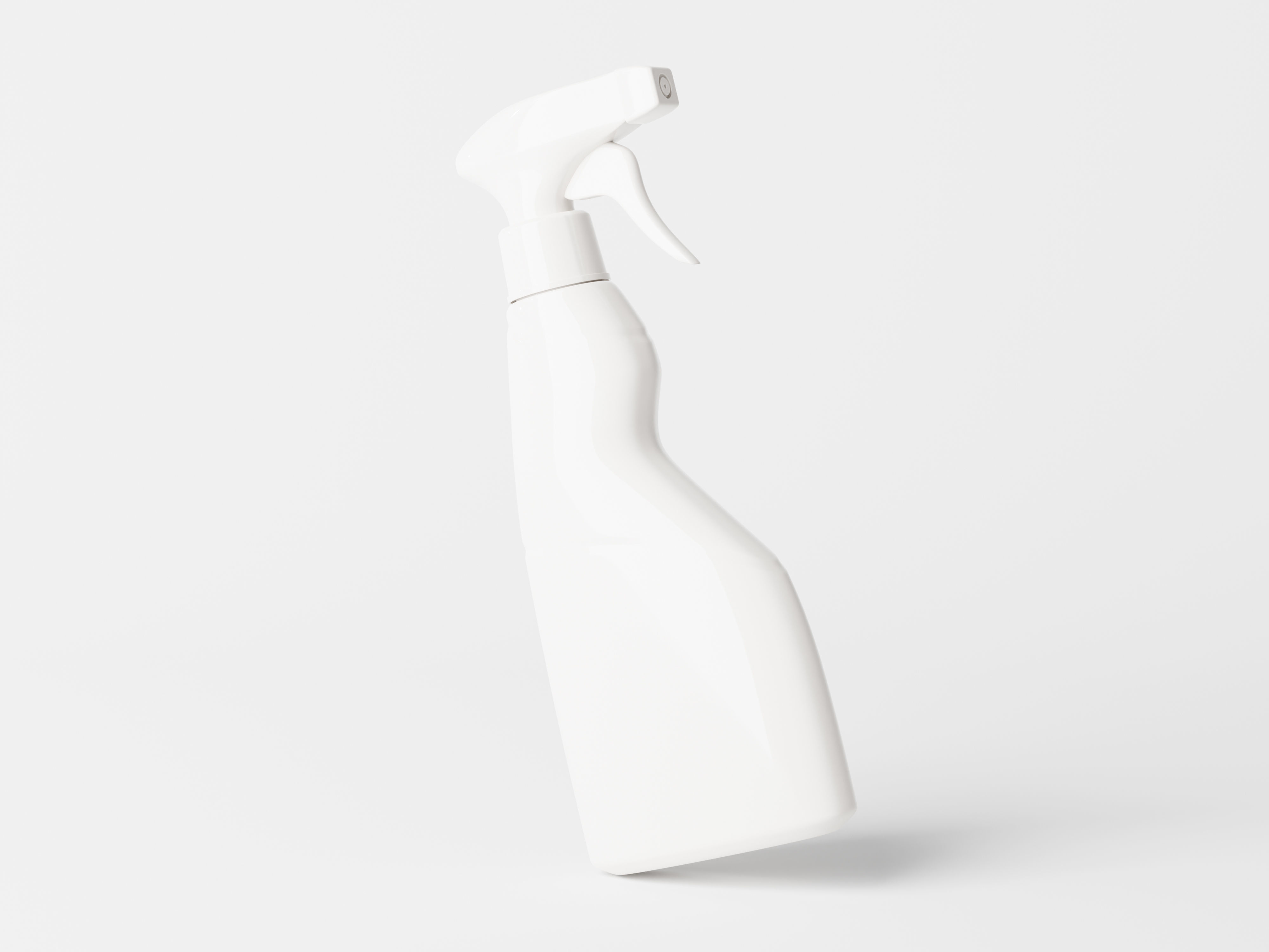 Cleaning Product Spray Bottle Packaging Low-poly 3D model_2
