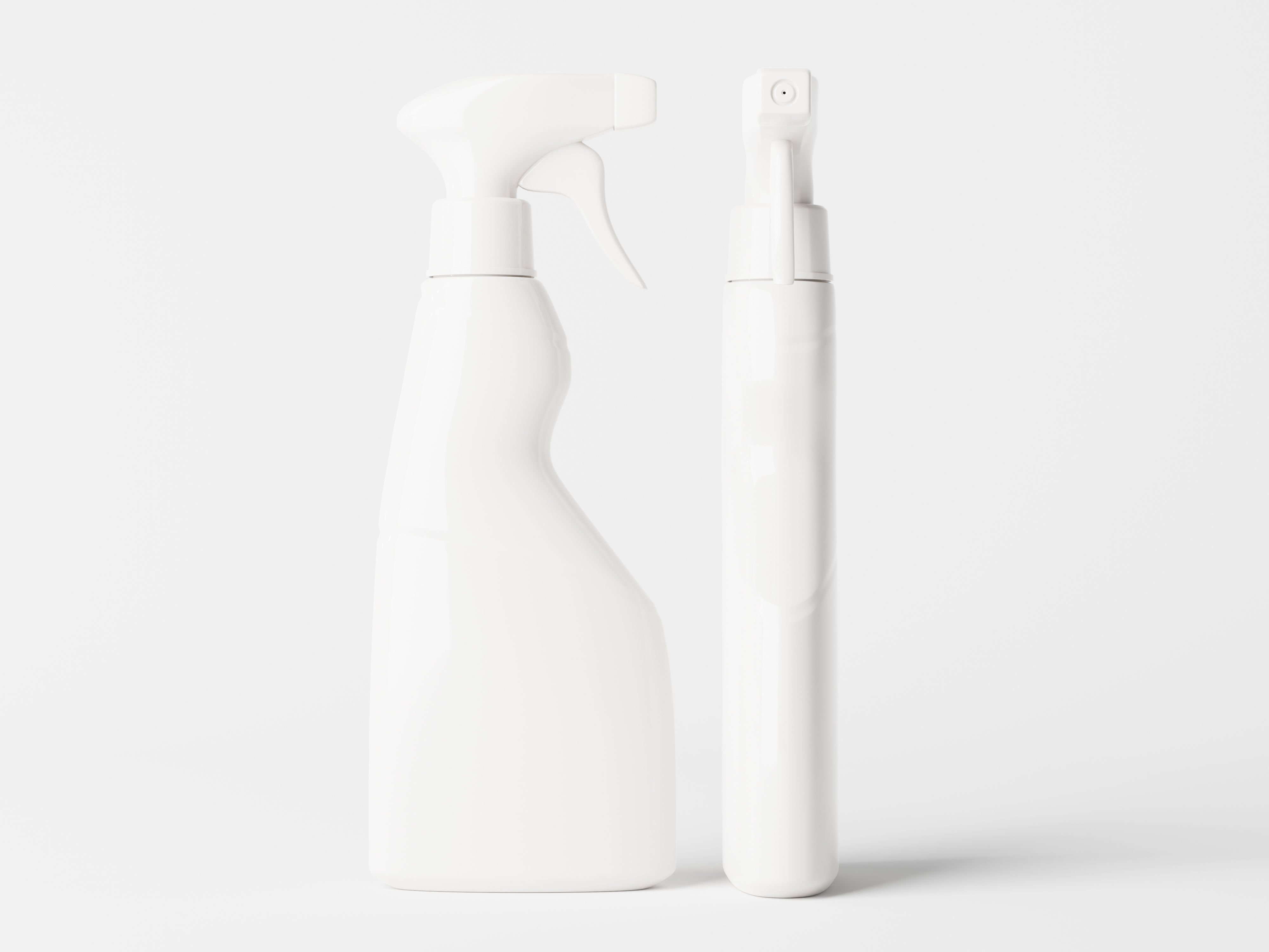 Cleaning Product Spray Bottle Packaging Low-poly 3D model_3
