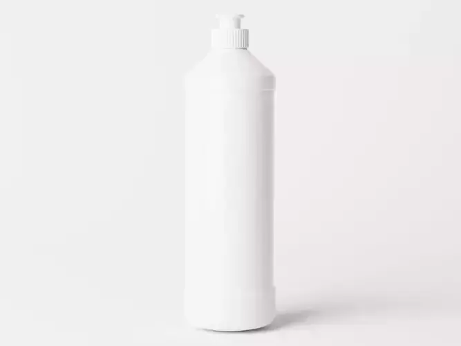 Squeeze Bottle Packaging Low-poly 3D model