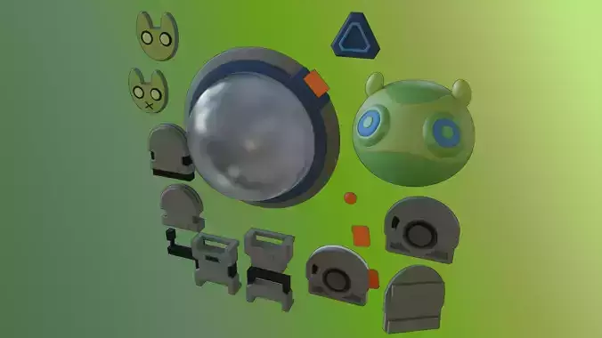 GEKKO VALORANT 3D PRINT COSPLAY 3D print model