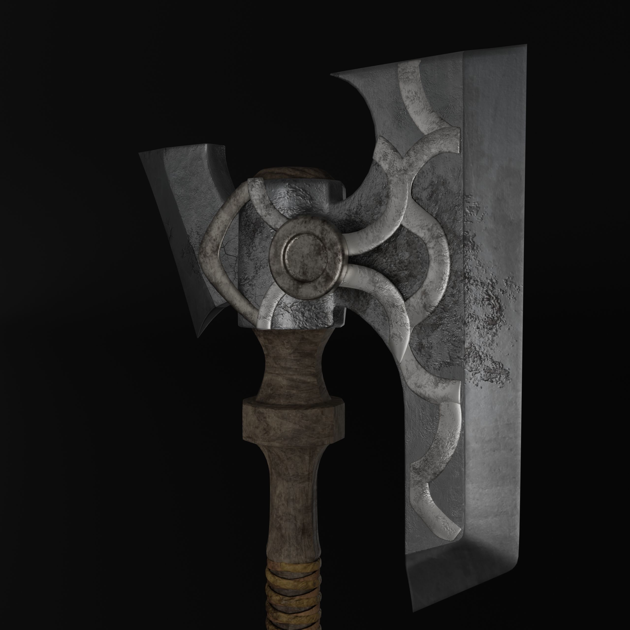 Great Axe 3D model_3