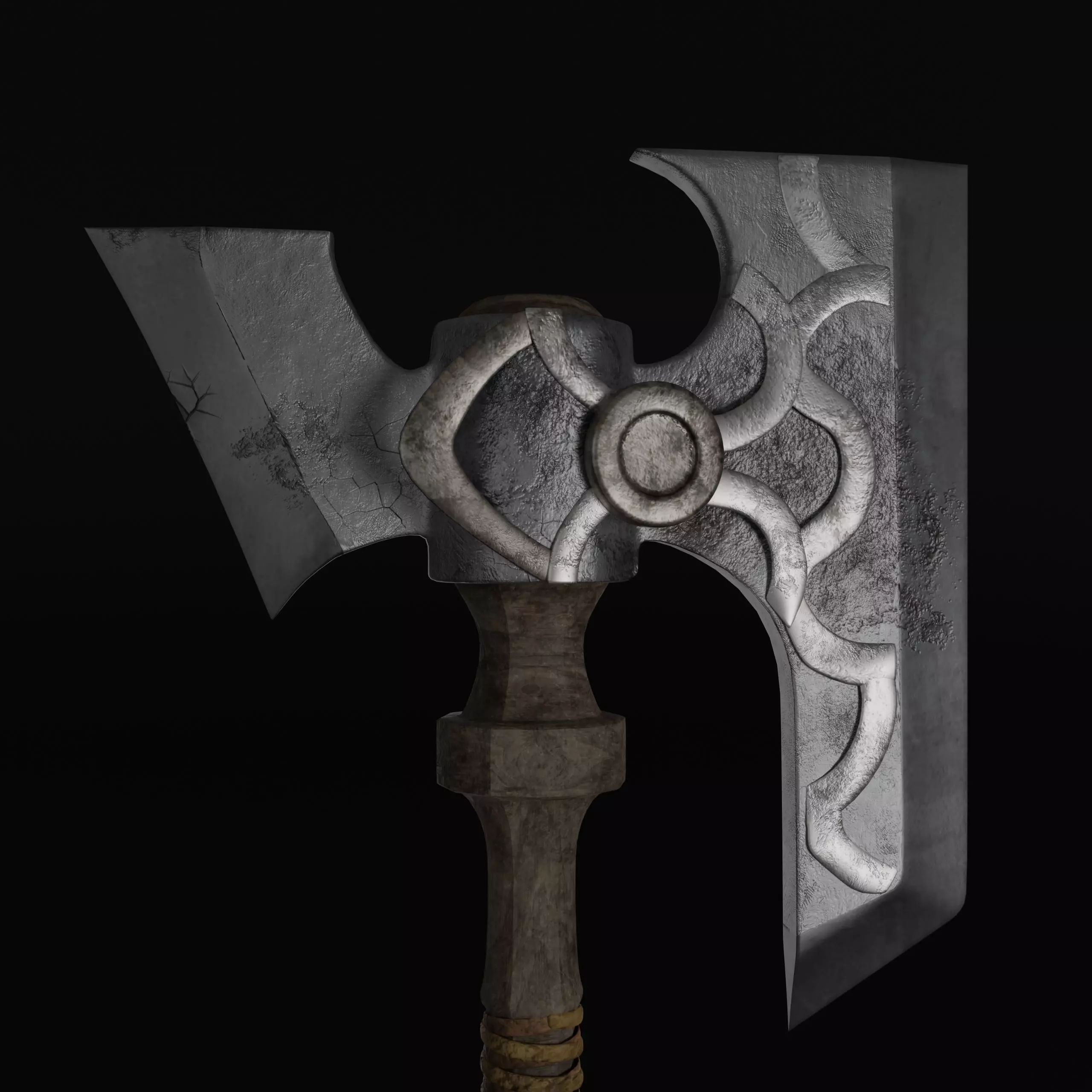 Great Axe 3D model_0