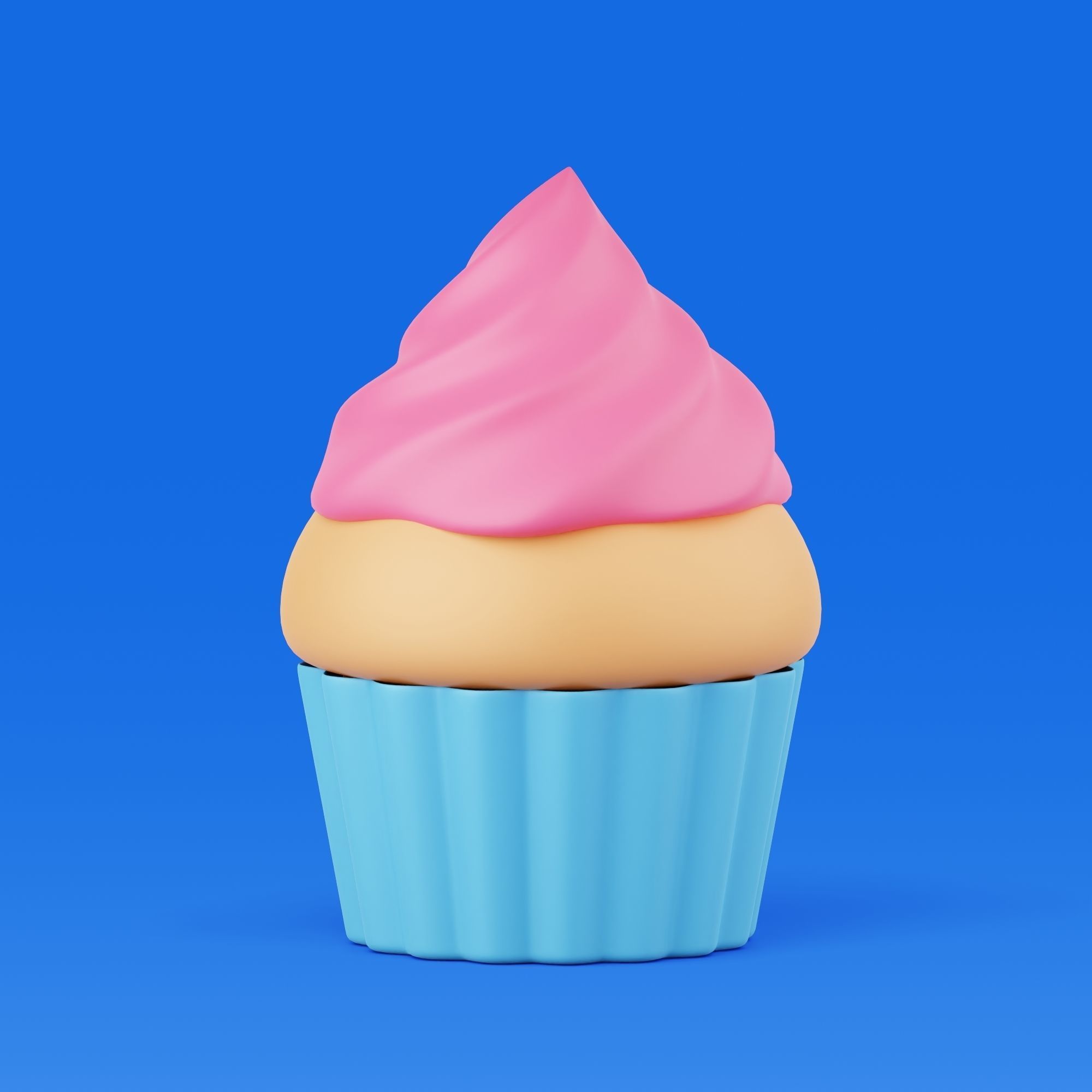 Stylized Food 3D Model Pack 3D model_29