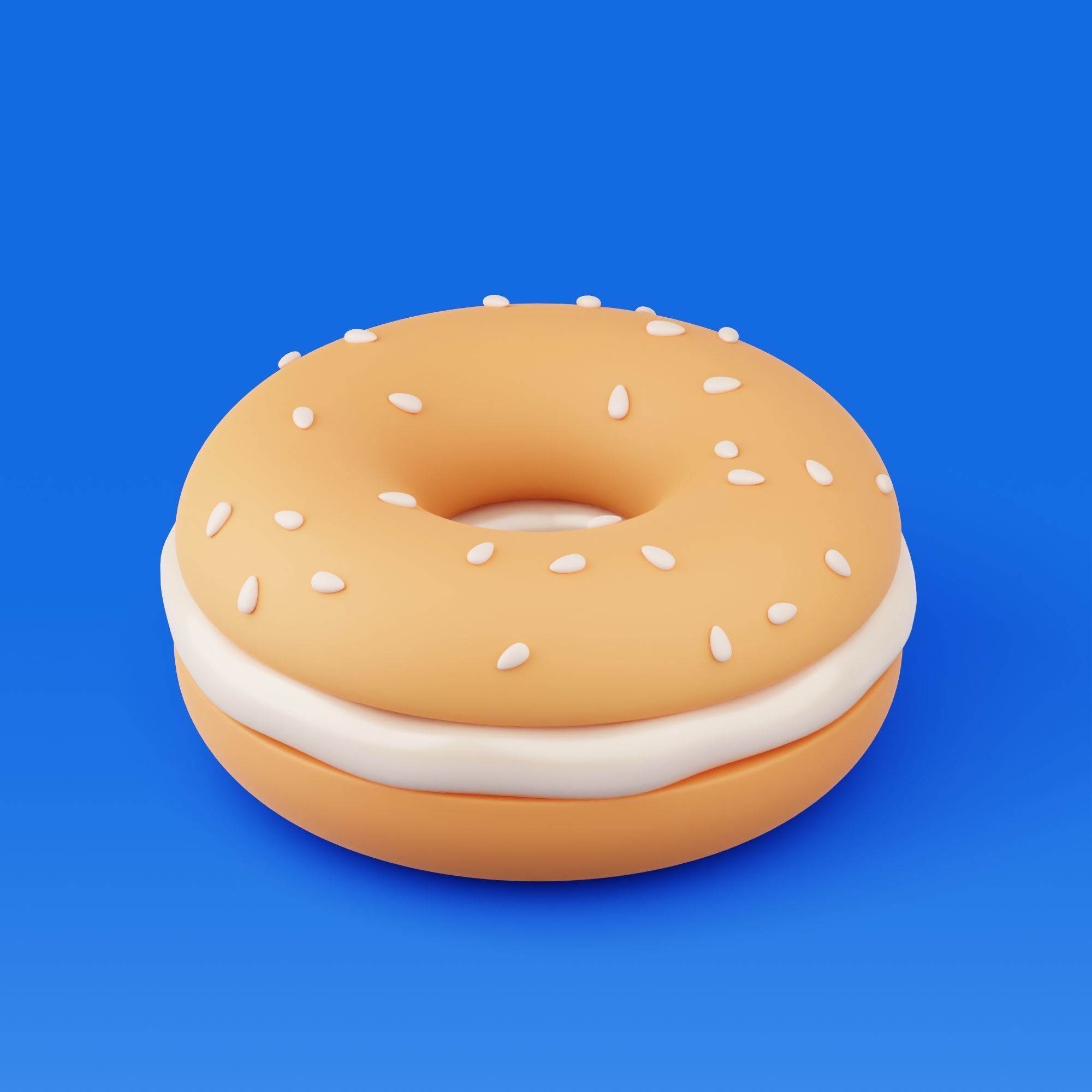 Stylized Food 3D Model Pack 3D model_31
