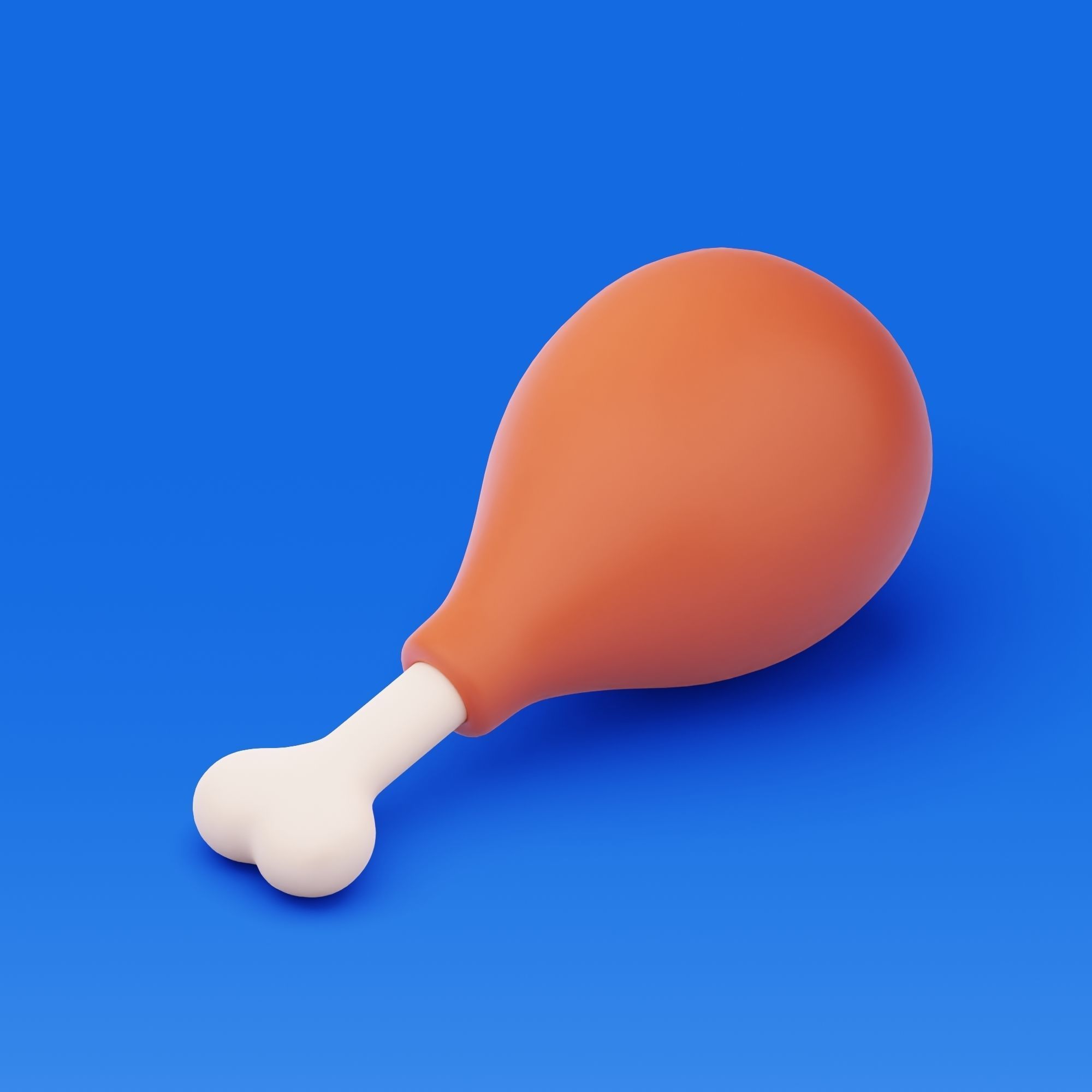 Stylized Food 3D Model Pack 3D model_9