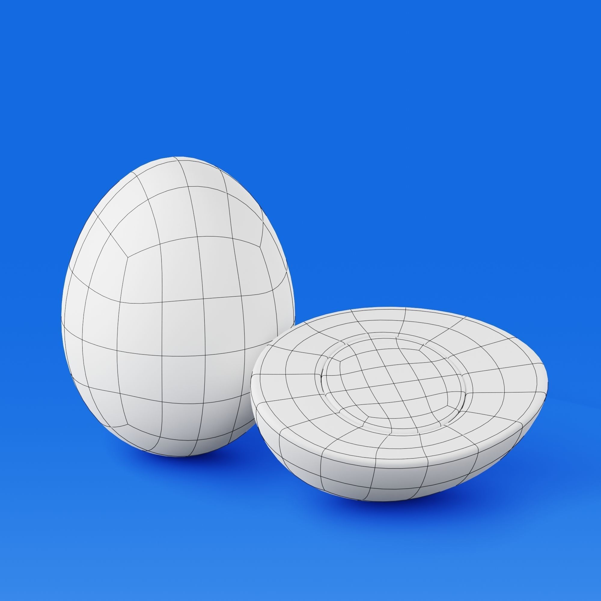 Stylized Food 3D Model Pack 3D model_42