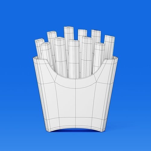 Stylized Food 3D Model Pack 3D model 7