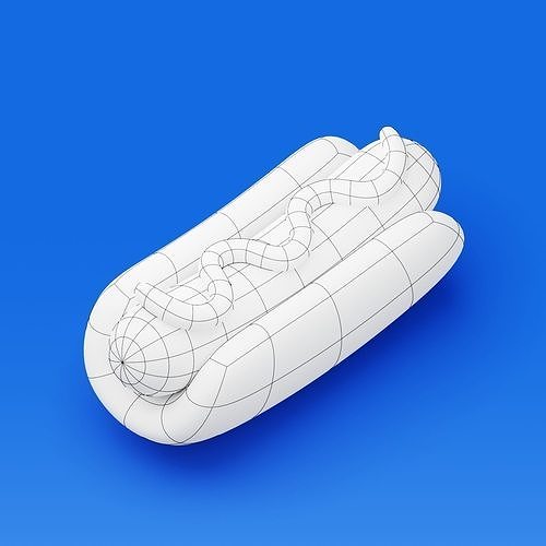 Stylized Food 3D Model Pack 3D model 5