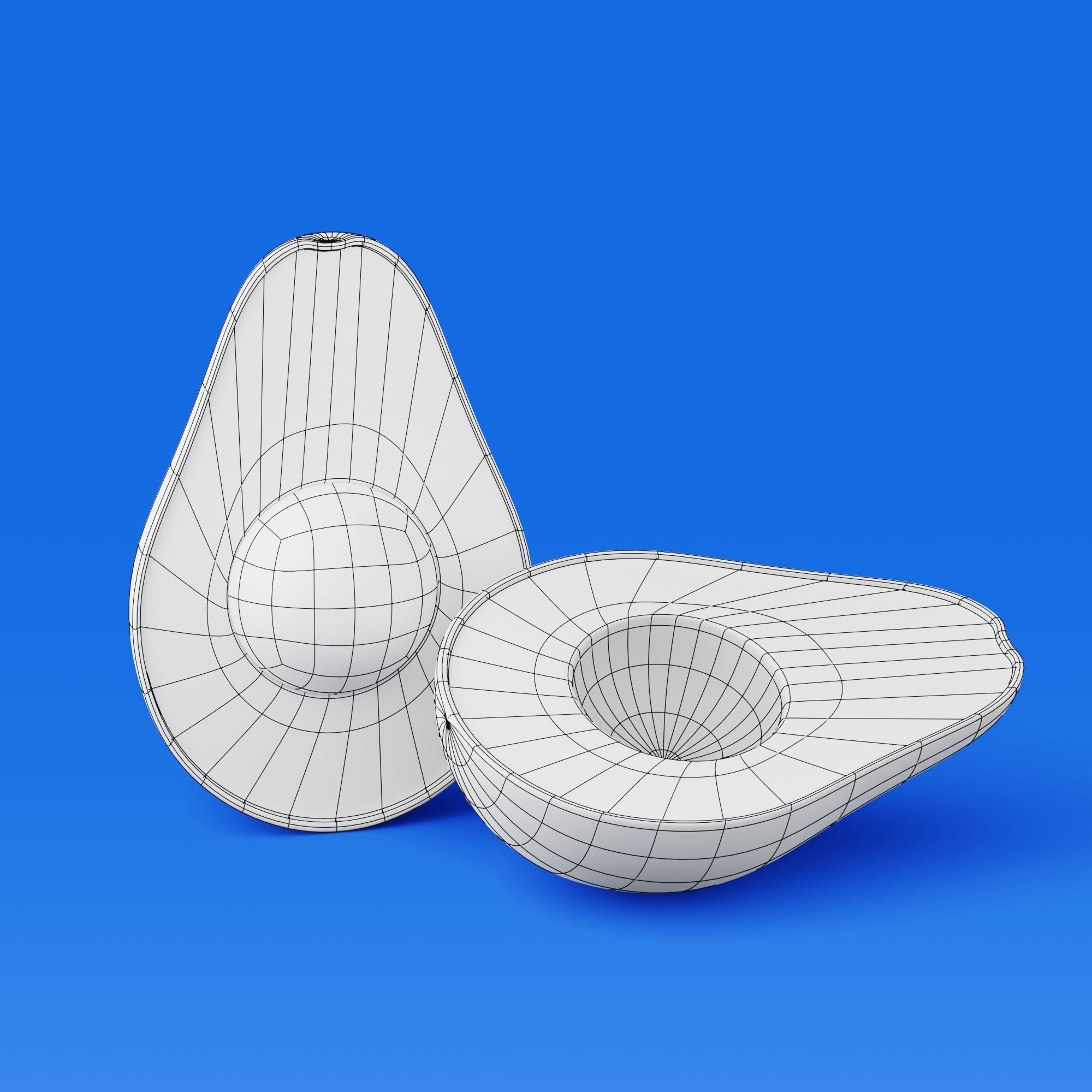 Stylized Food 3D Model Pack 3D model_36