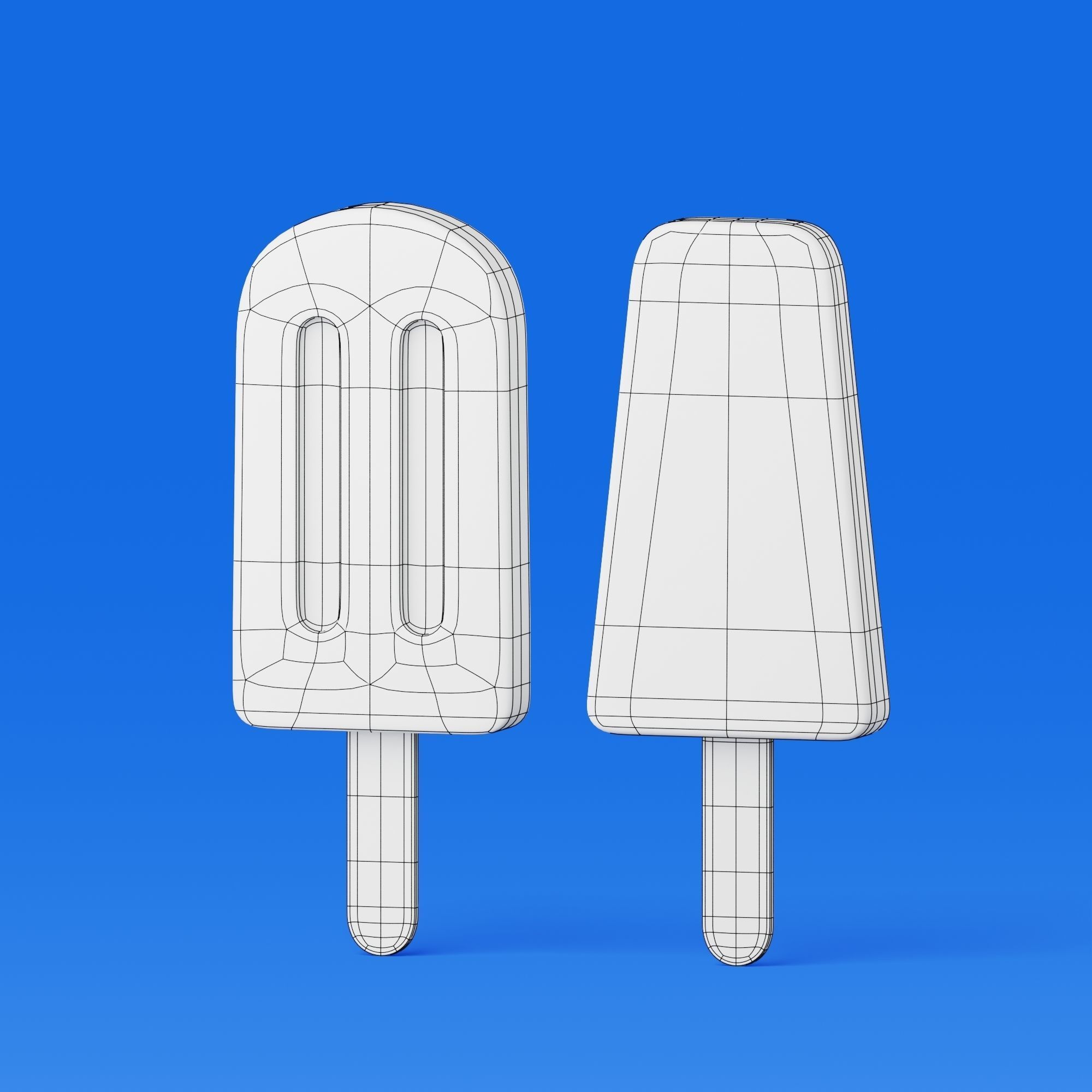 Stylized Food 3D Model Pack 3D model_52