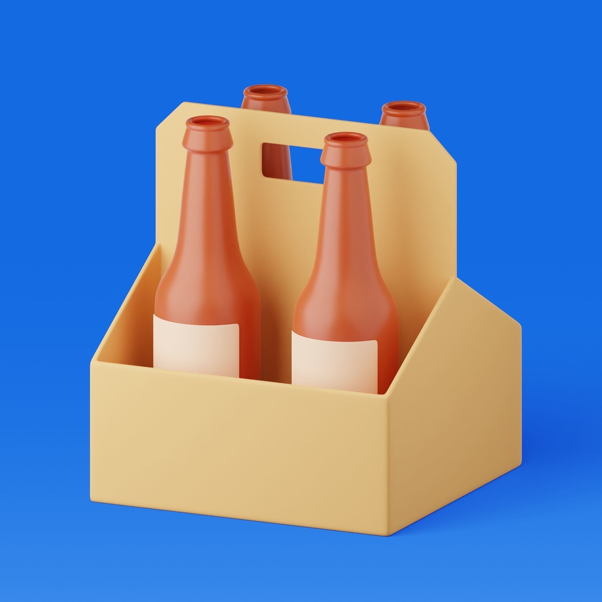 Stylized Food 3D Model Pack 3D model_13