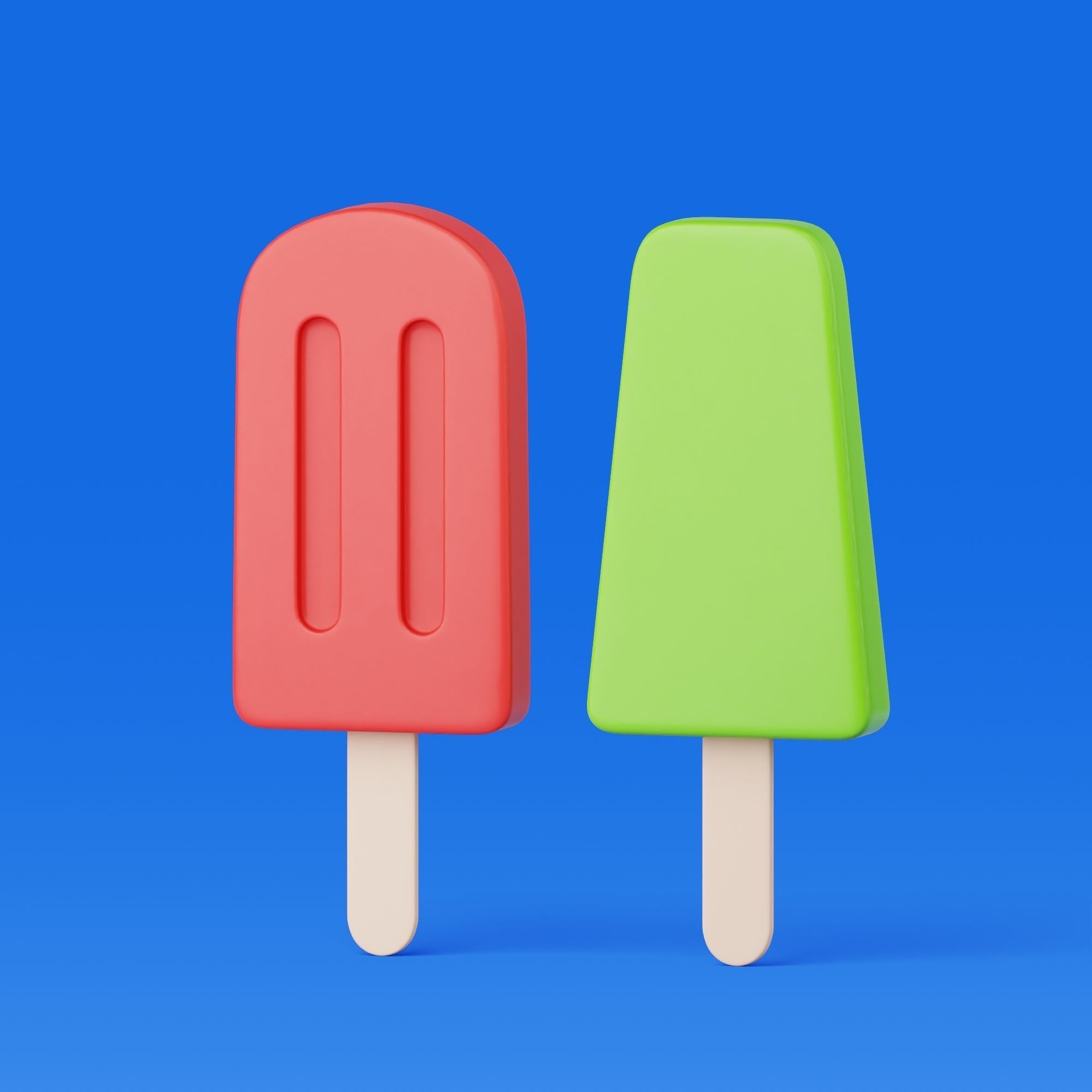 Stylized Food 3D Model Pack 3D model_51