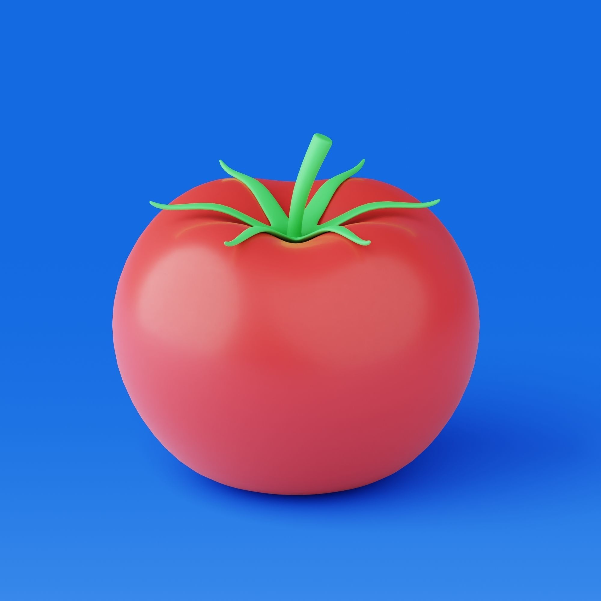 Stylized Food 3D Model Pack 3D model_57