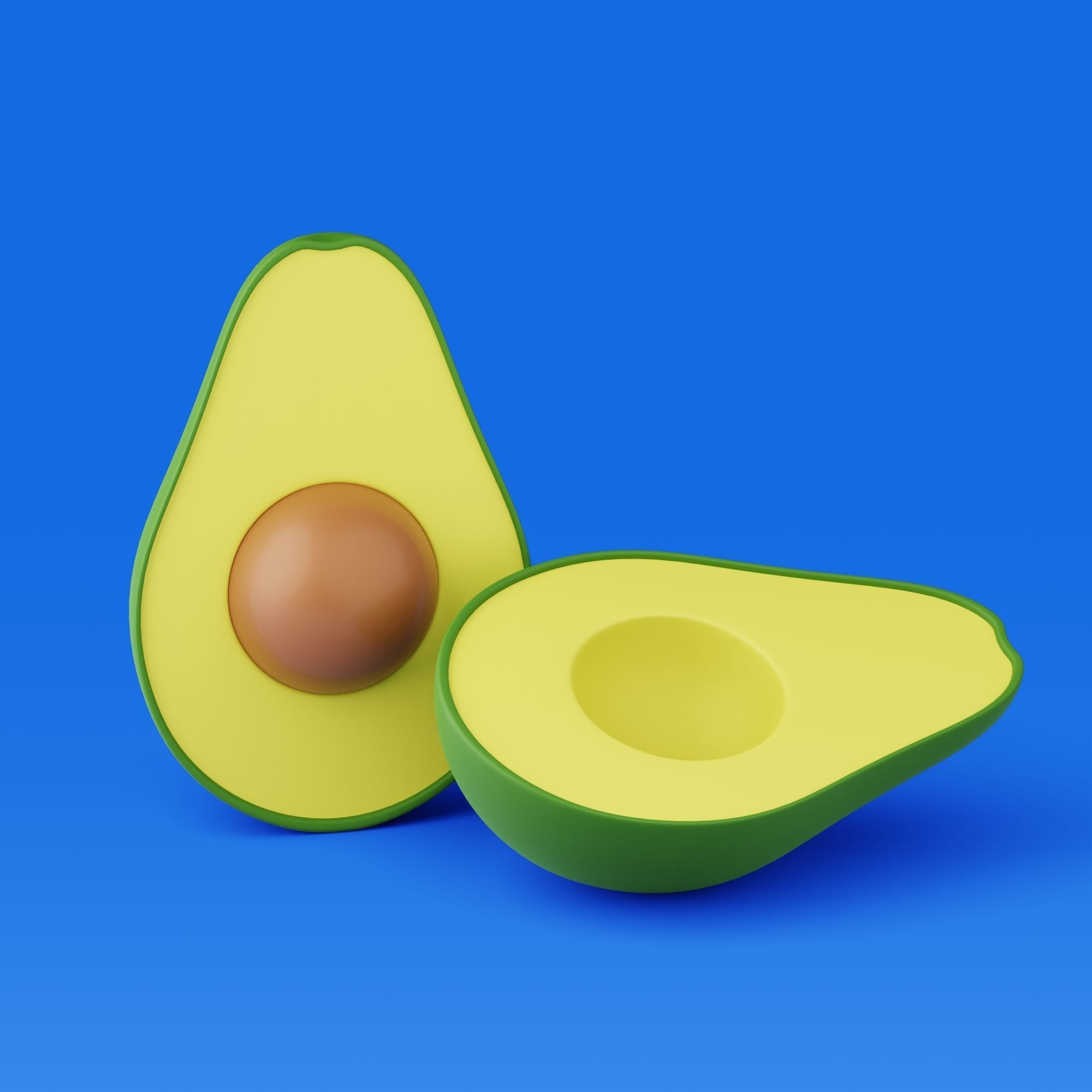 Stylized Food 3D Model Pack 3D model_35