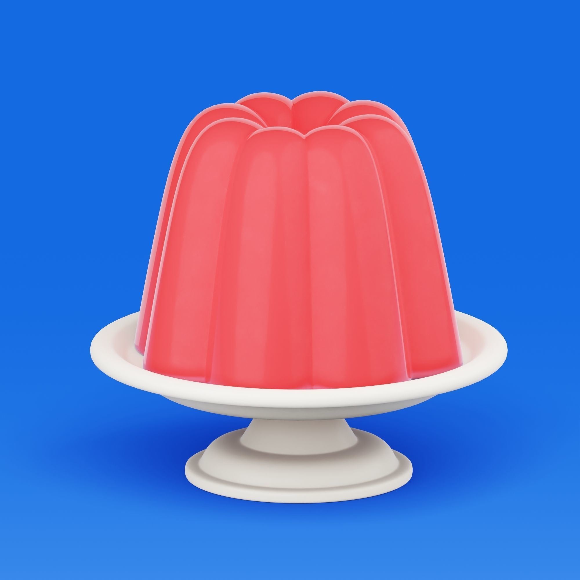 Stylized Food 3D Model Pack 3D model_43
