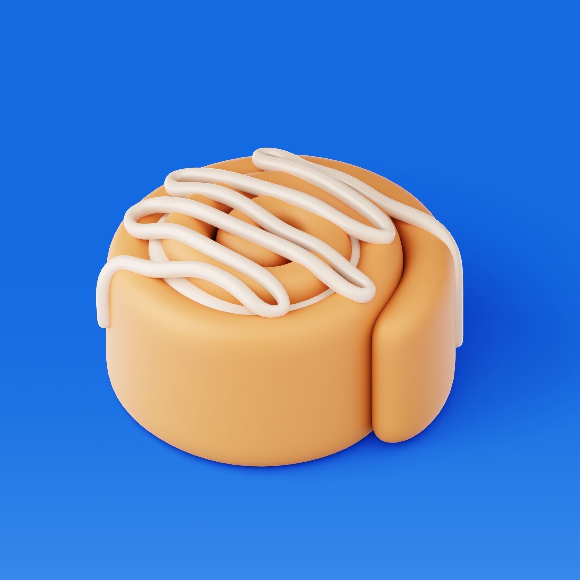 Stylized Food 3D Model Pack 3D model_11