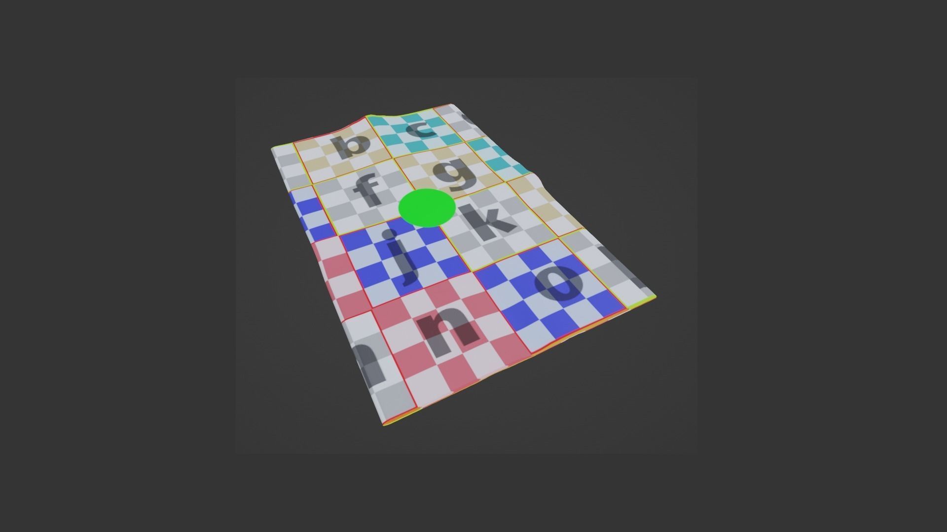 Newspaper A02 - Blank Mock Up Basic Template Low-poly 3D model_2