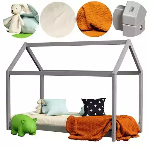 Decor Birlea House Kids Bed