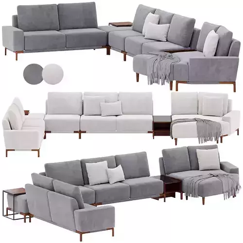 Gola Corner Sofa by lazzoni